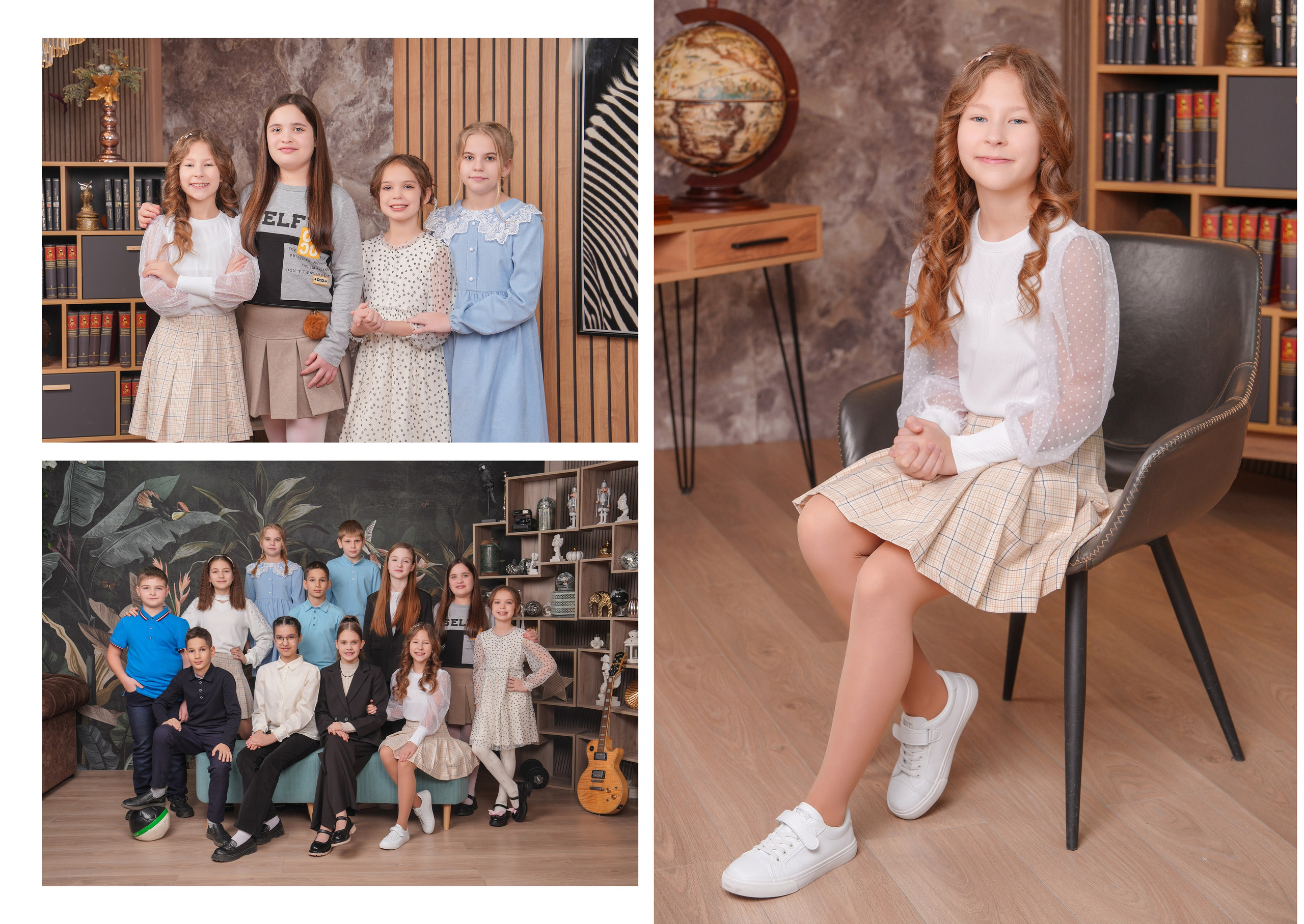 ШКОЛА 75 — 4 «А» класс. Красивый выпускной альбом в Краснодаре