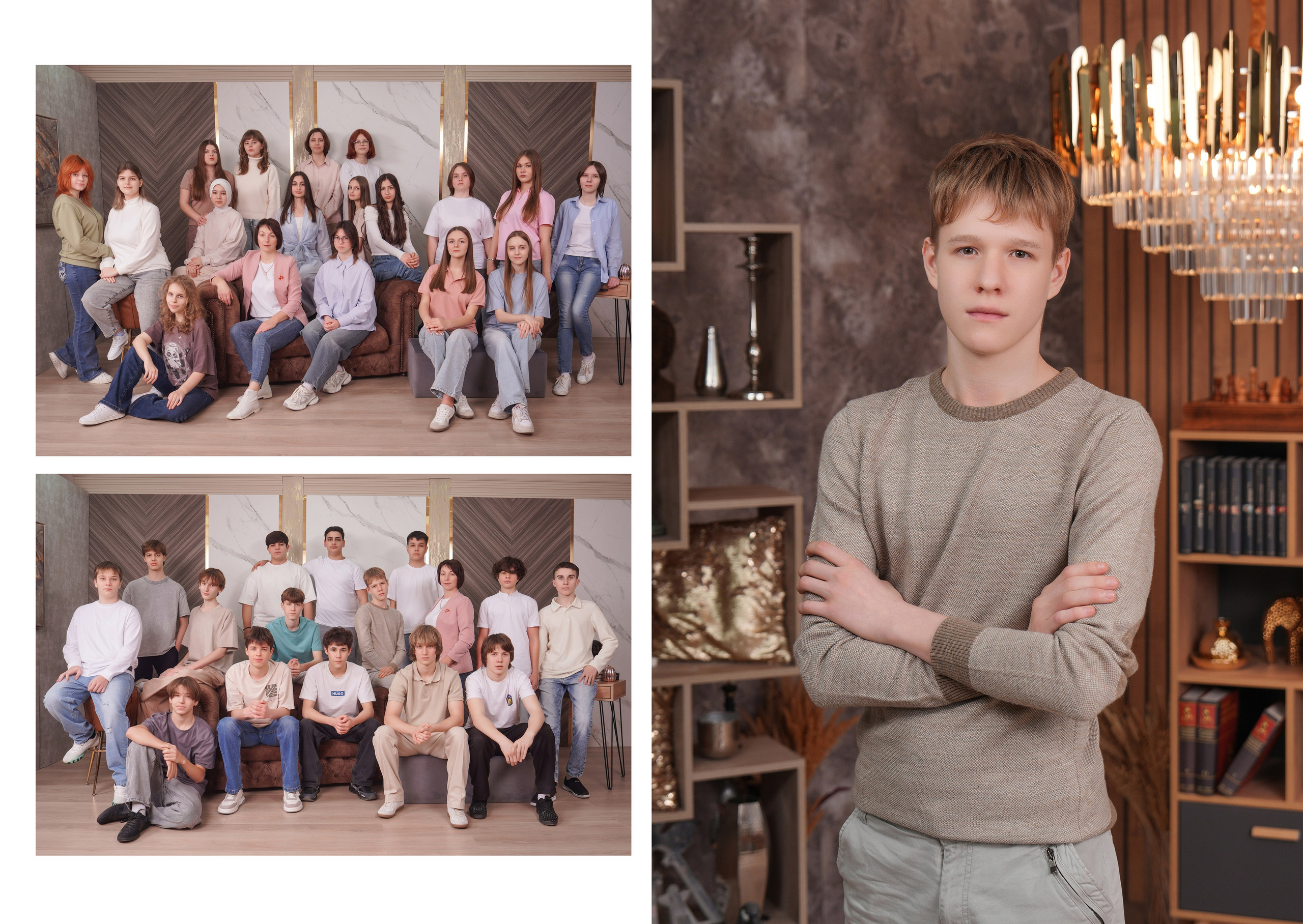 ШКОЛА 105 9 В. Красивый выпускной альбом в Краснодаре