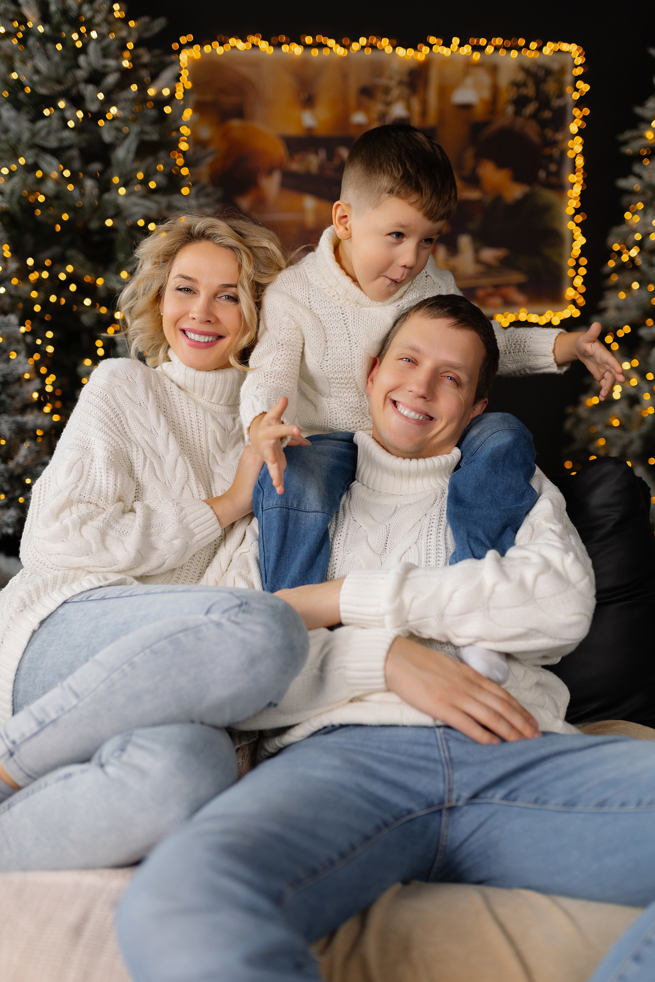 Семейная новогодняя съемка. Свадебный фотограф в Минске/Беларуси Сергей Спиридонов