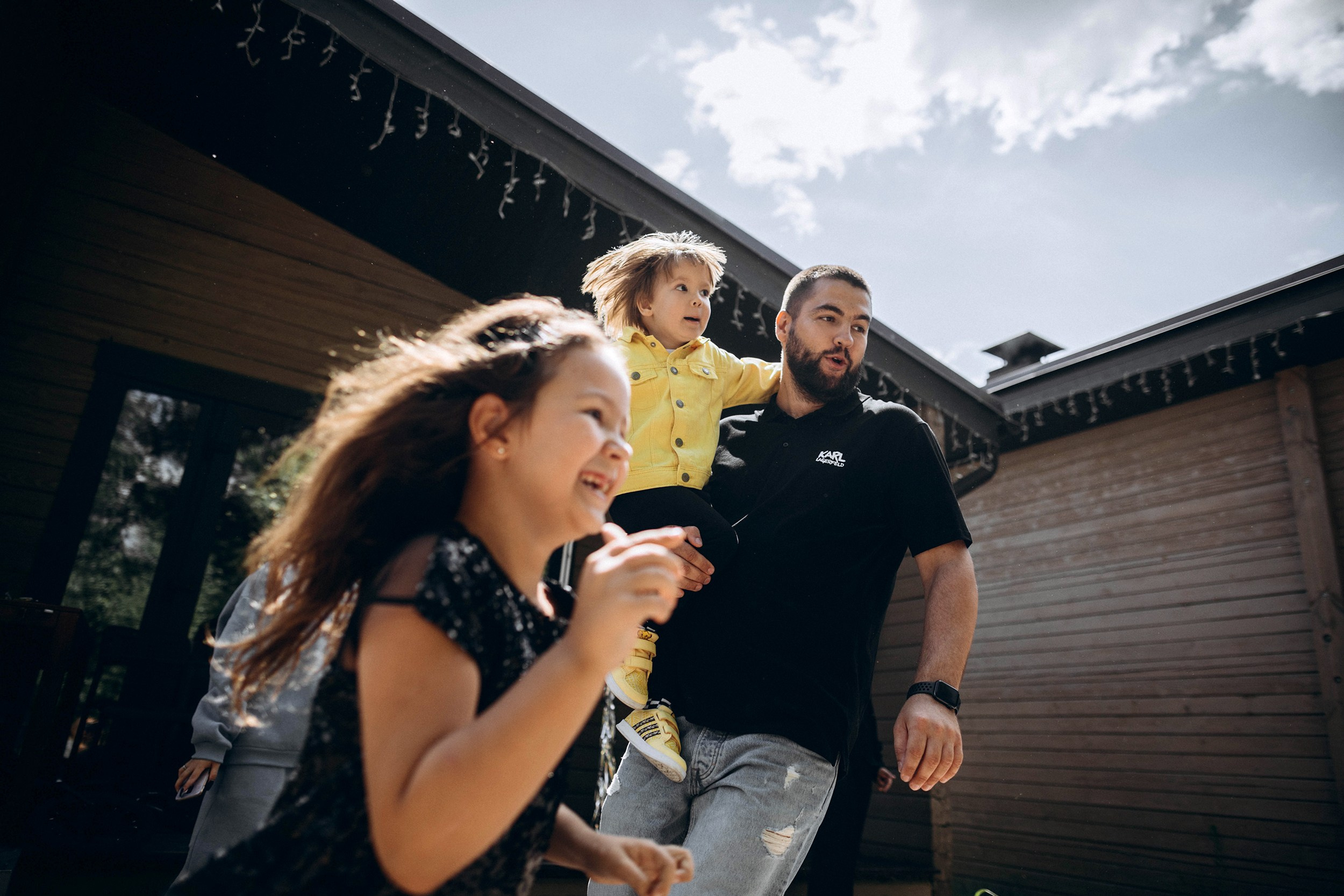 Семейная съемка. Детский день рождения.