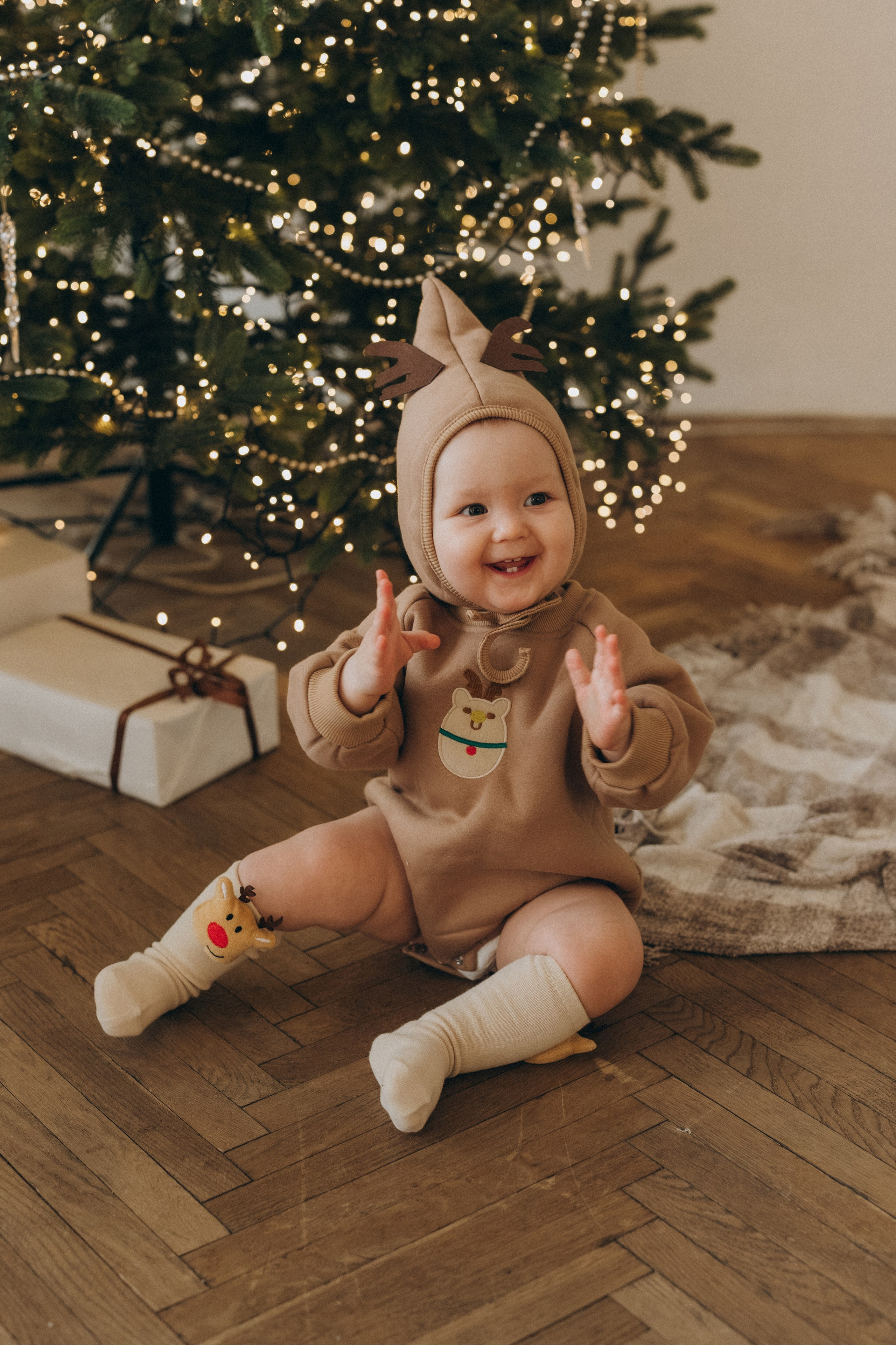 Семейная новогодняя фотосессия. Фотограф Москва Виктория-Антуанетта