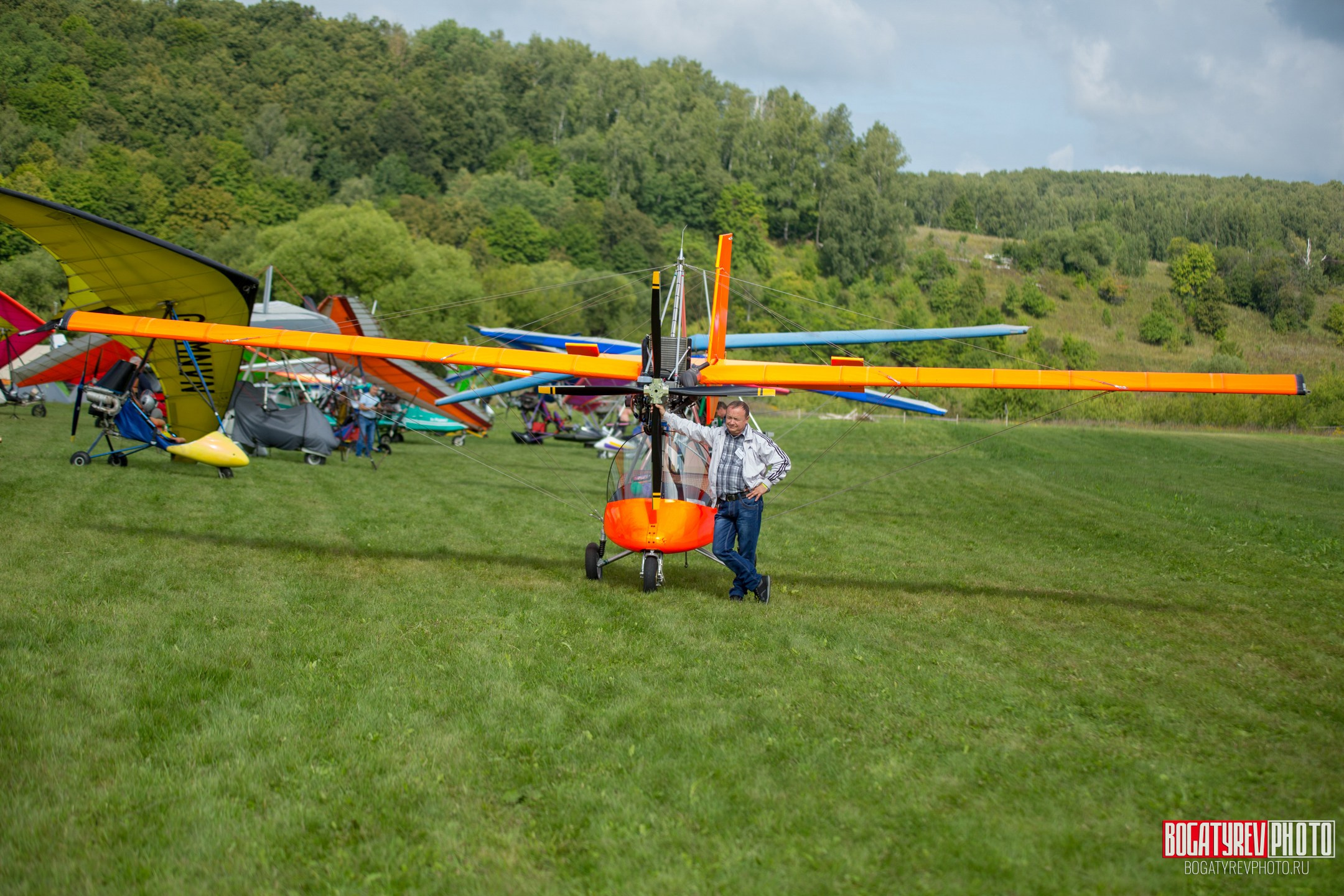 VII международный слёт Содружества любителей одноместных дельталётов МикроДельтОSS-2019. Профессиональный фотограф в Мценске и Орловской области
