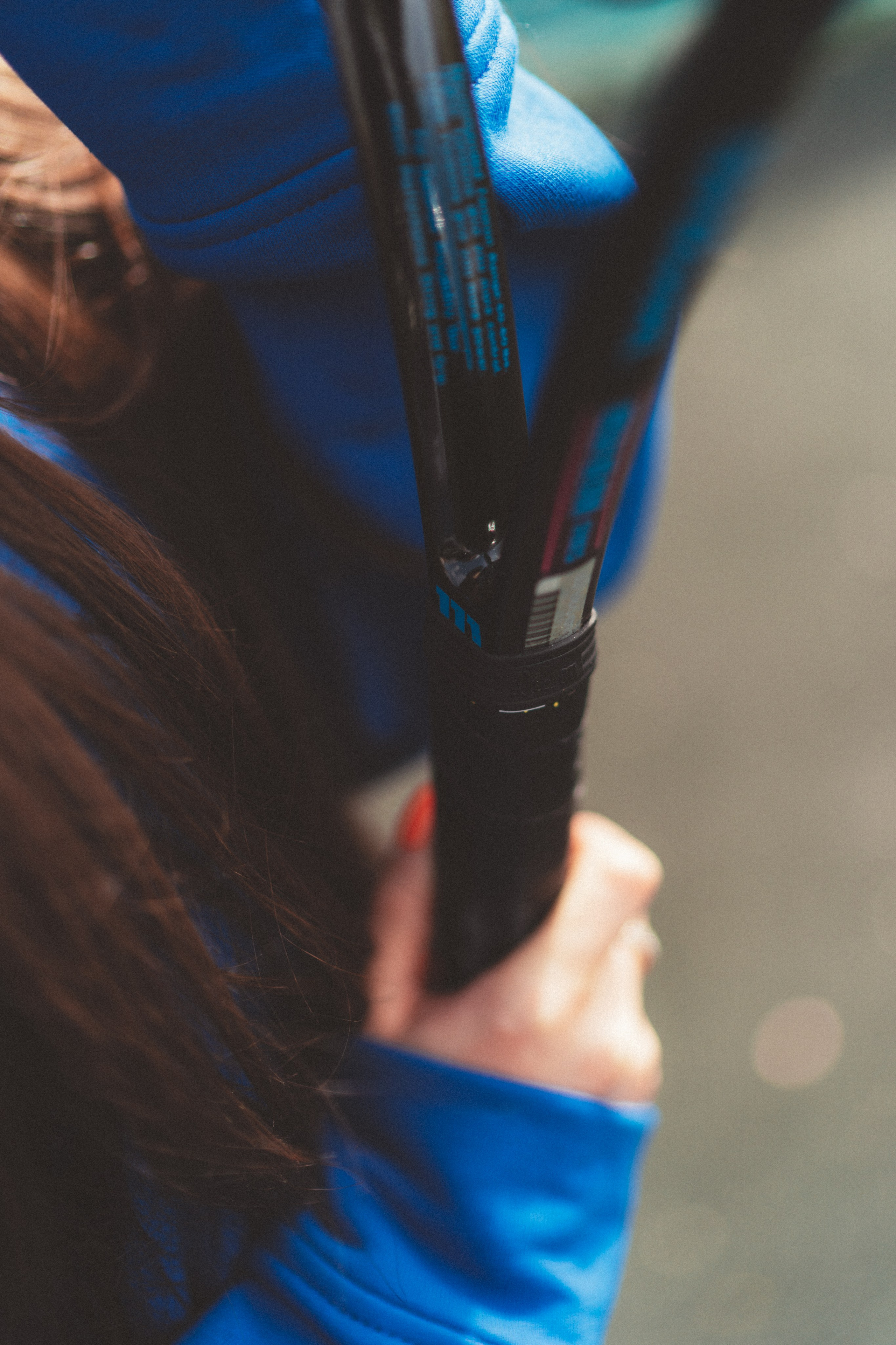 Tennis court with Farida. New York photographer RINAT SHAHMETOV in New York city