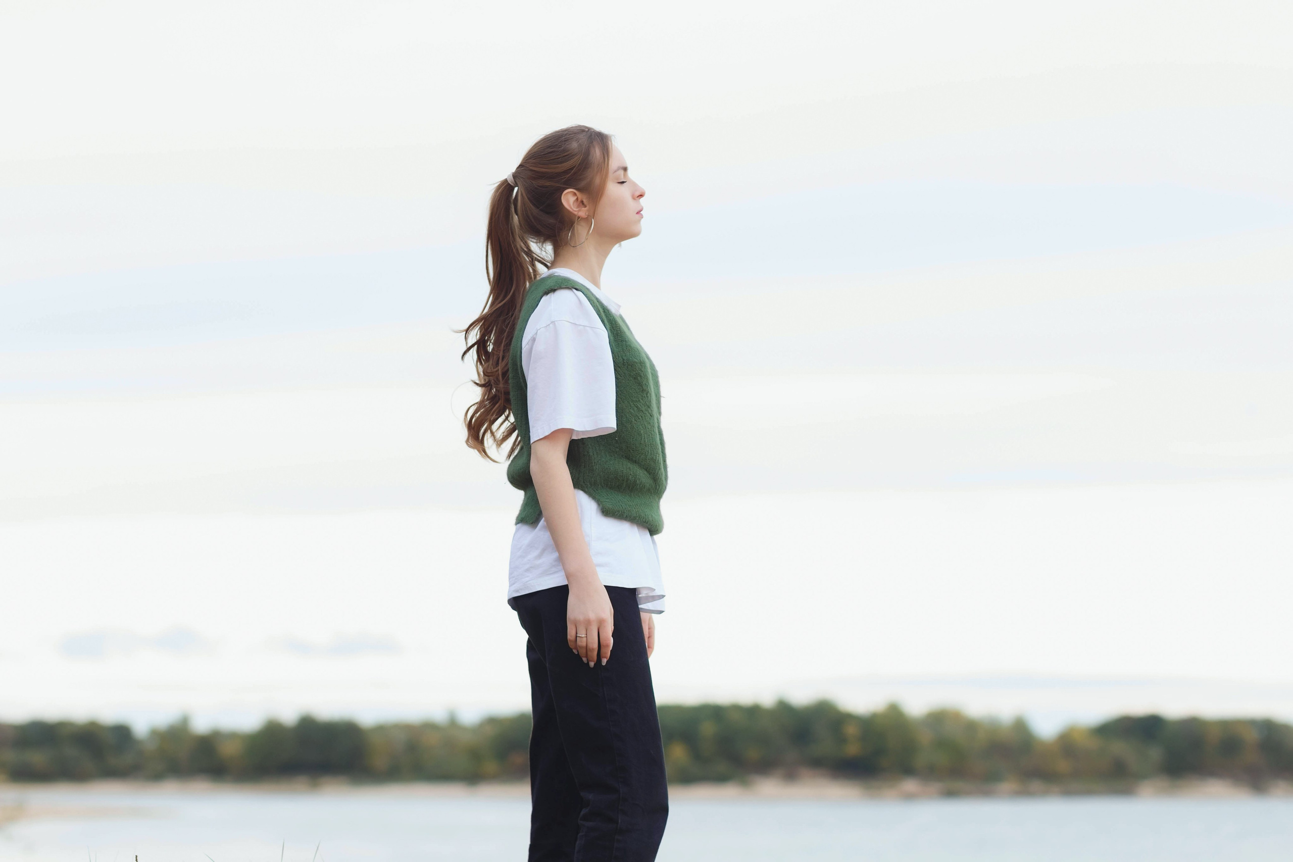 Фотосессия с Леной в Заволжье. Портретный и репортажный фотограф в Чебоксарах Андриян Чаркин