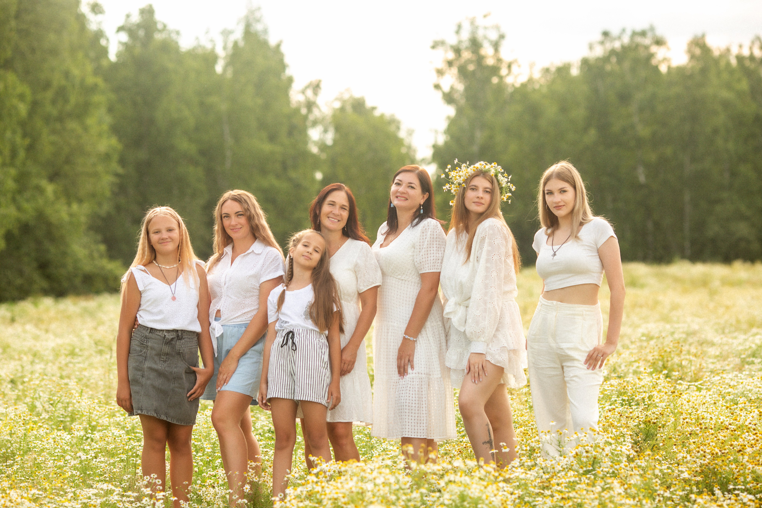 Ромашковый фотодень