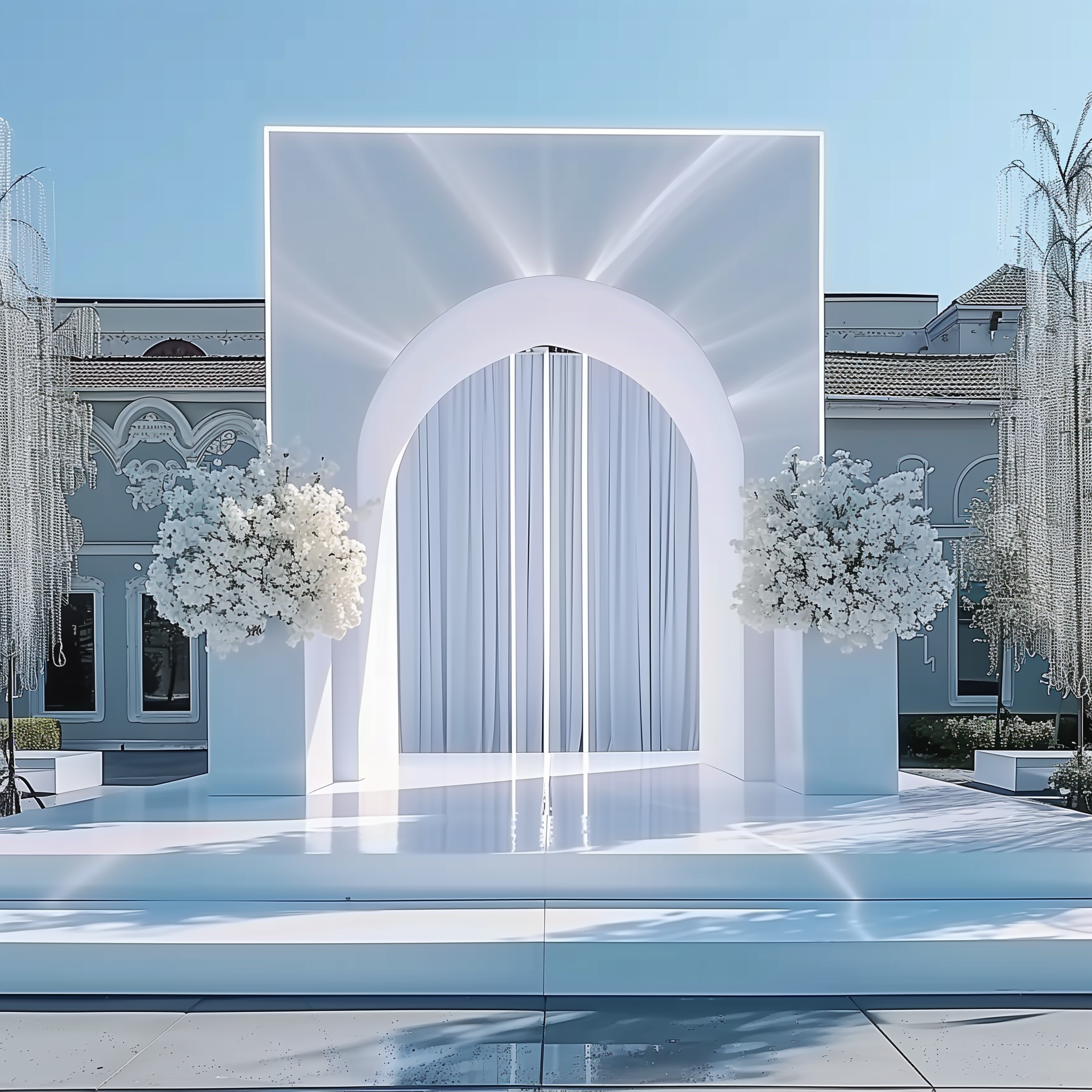 Концепция свадебного декора «Отражаясь в любимых» для LAZAR DECOR. Главная