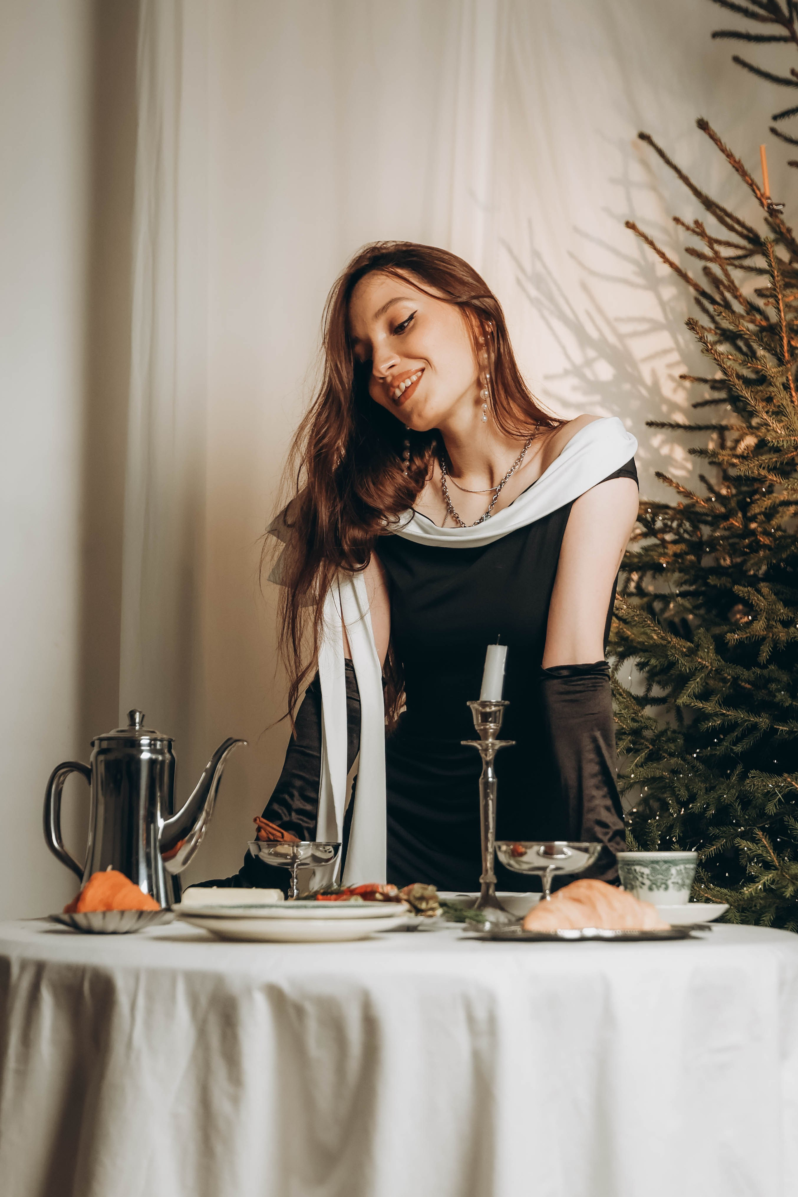 Женская Новогодняя фотосессия. Свадебный и семейный фотограф в Москве Анастасия. Помогу вам быть собой и создам теплые, живые фотографии. Семейный фотограф в Дмитрове