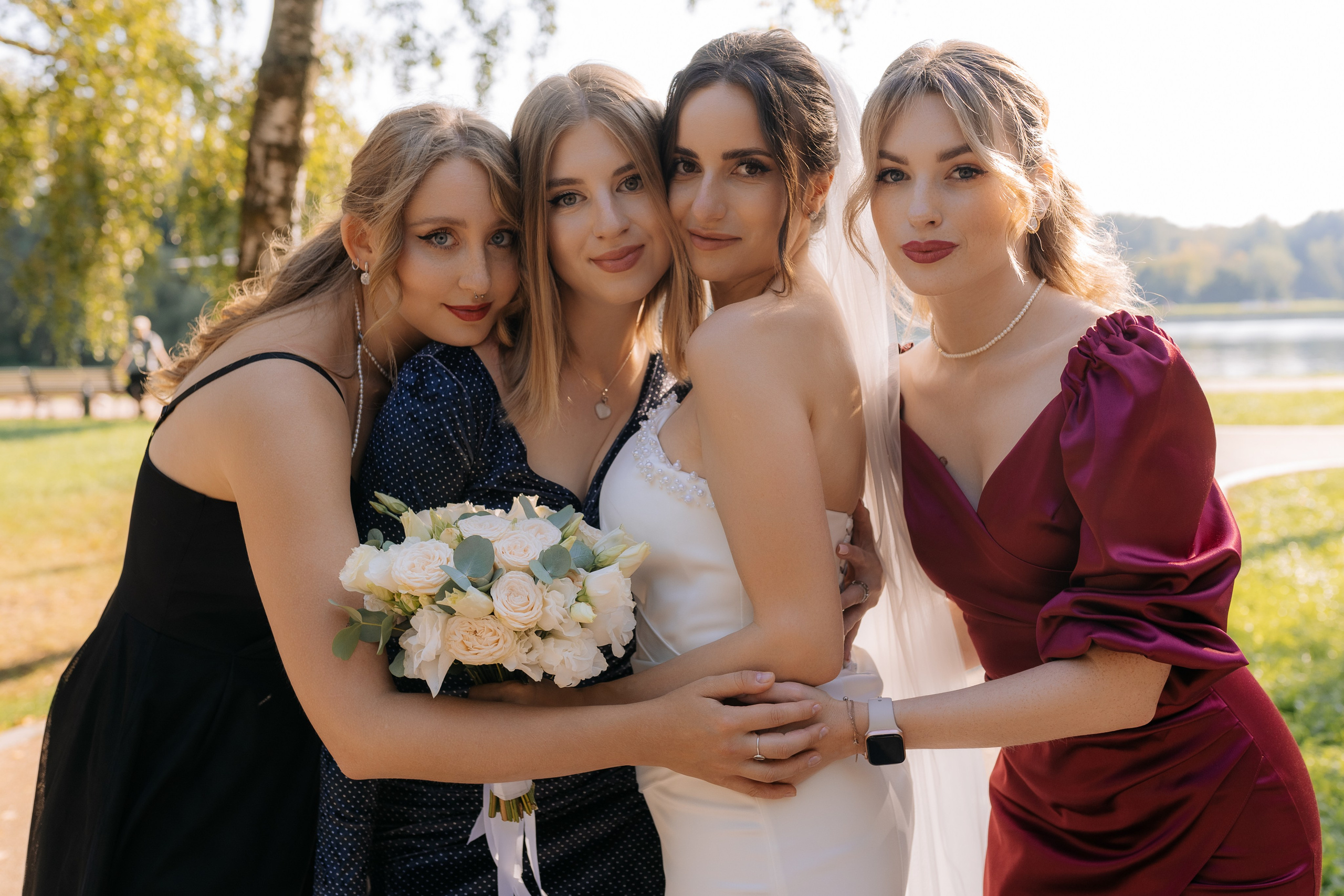 Свадебная фотосессия в Москве, парк Кусково. Свадебный фотограф в Москве Анна Полушина