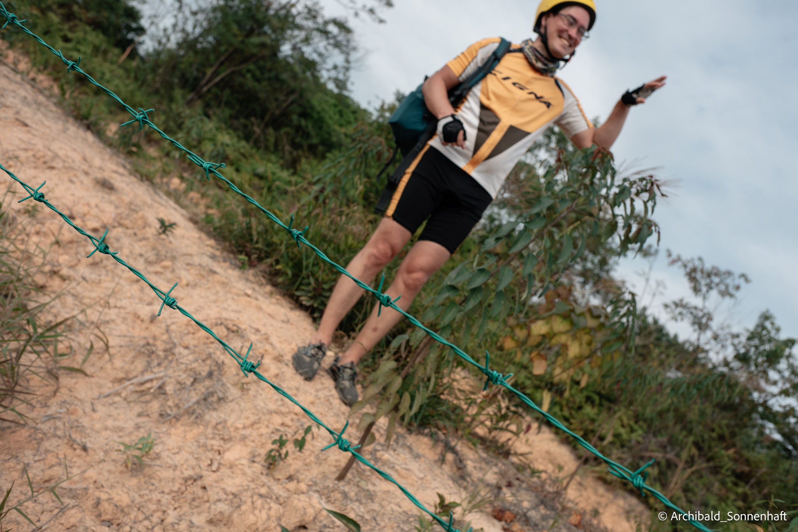 The first time on a road bike. Photographer in Guangzhou, China. Archibald Sonnenhaft
