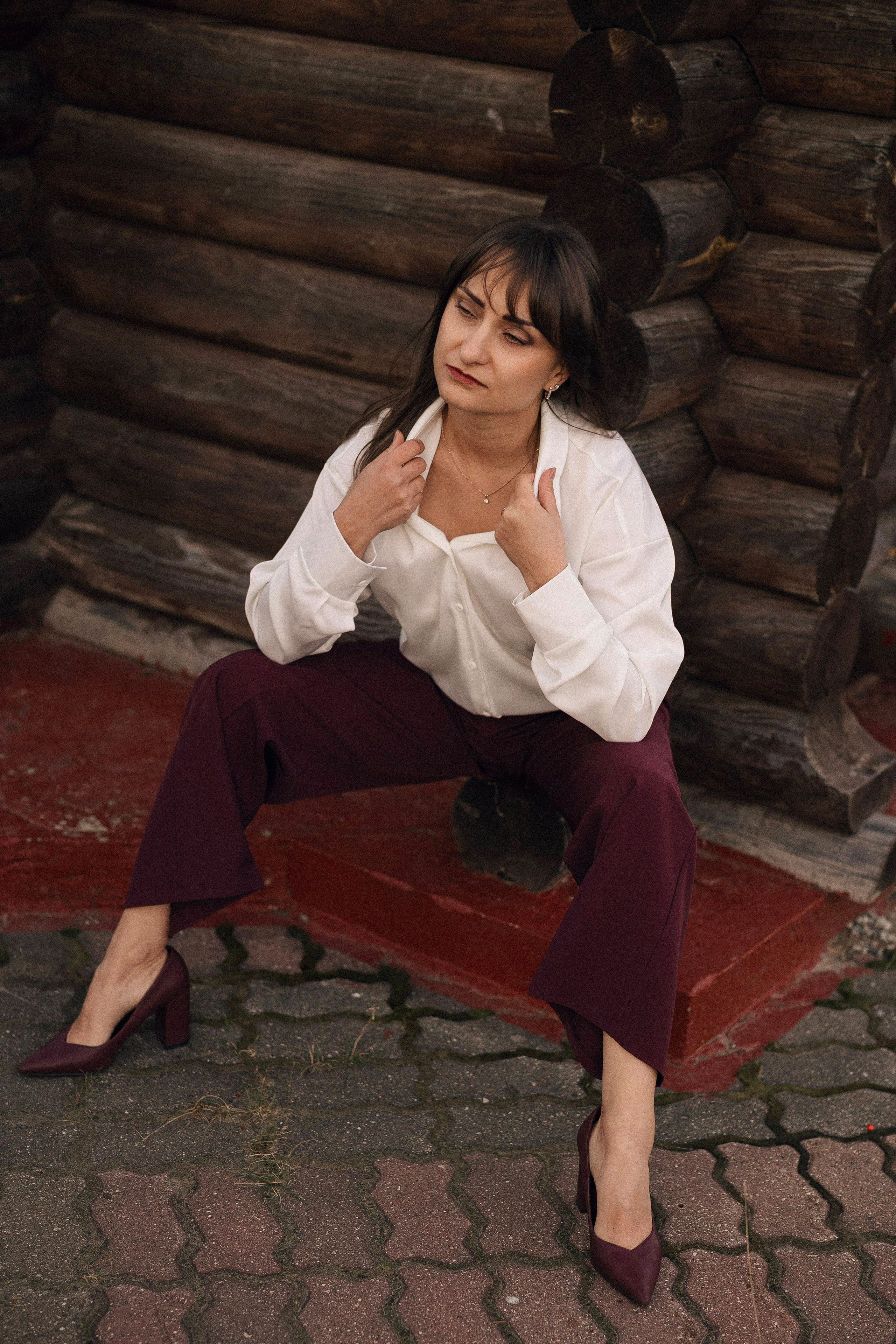 Натали с гортензией. Портретный, семейный и свадебный фотограф в Нарьян-Маре