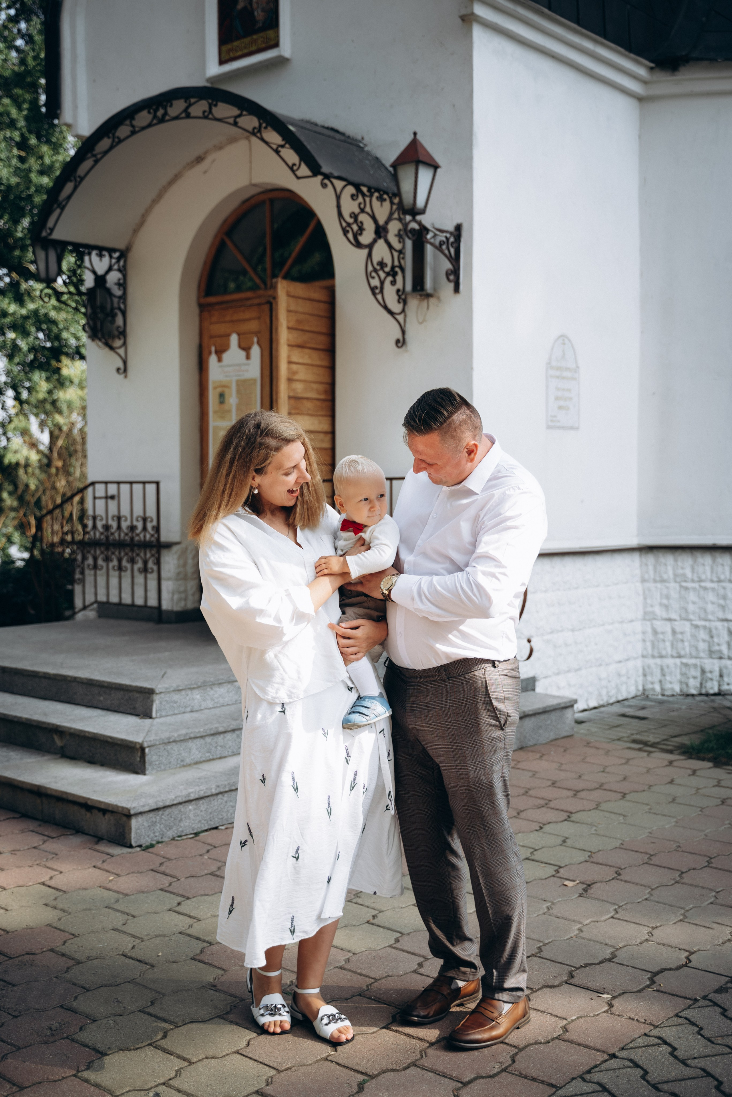 Крещение Демьяна. Семейный фотограф в Минске Дарья Дреко