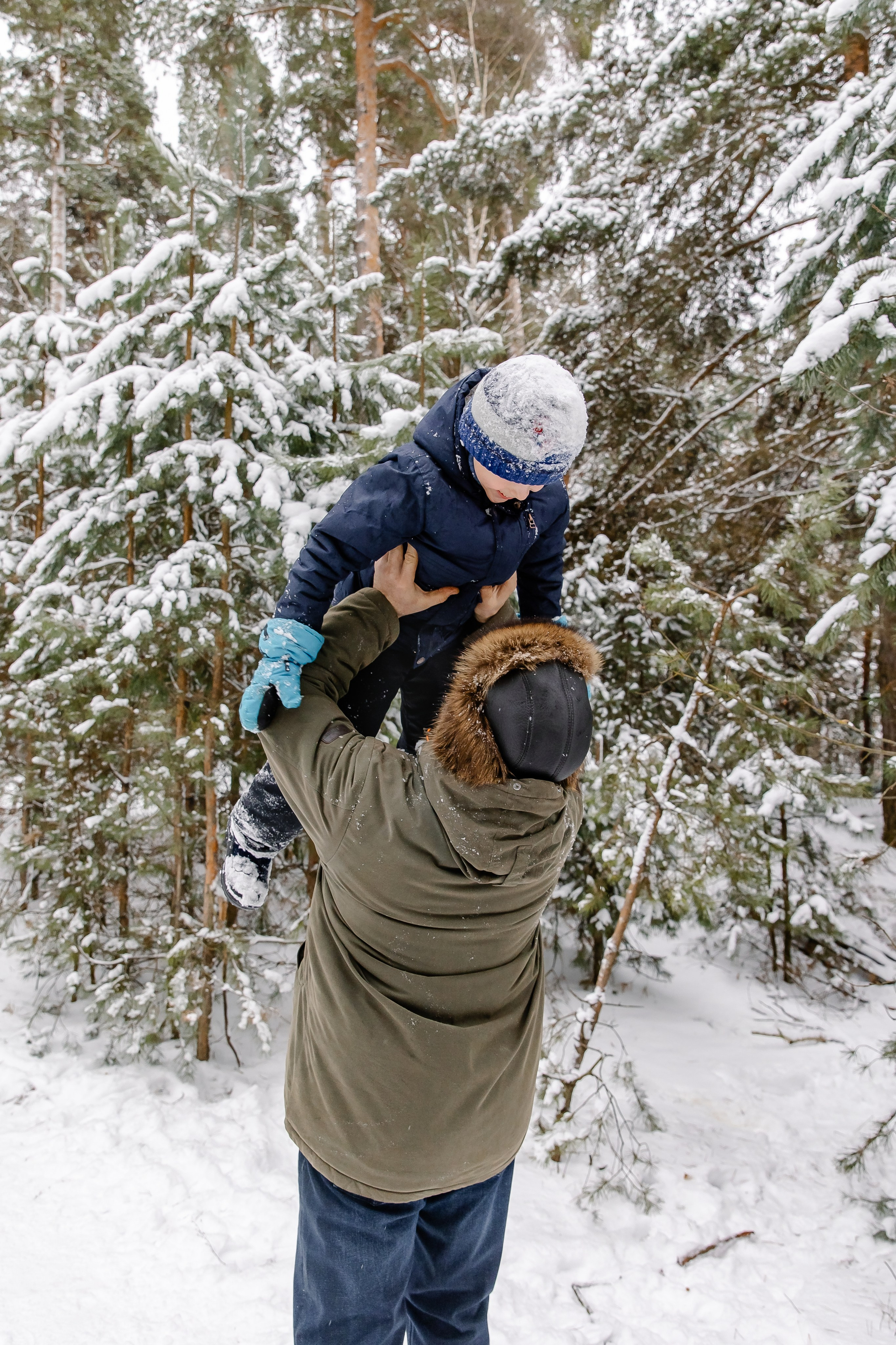 Прогулка в лесу. Свадебный и семейный фотограф в Рязани Саша Крутых