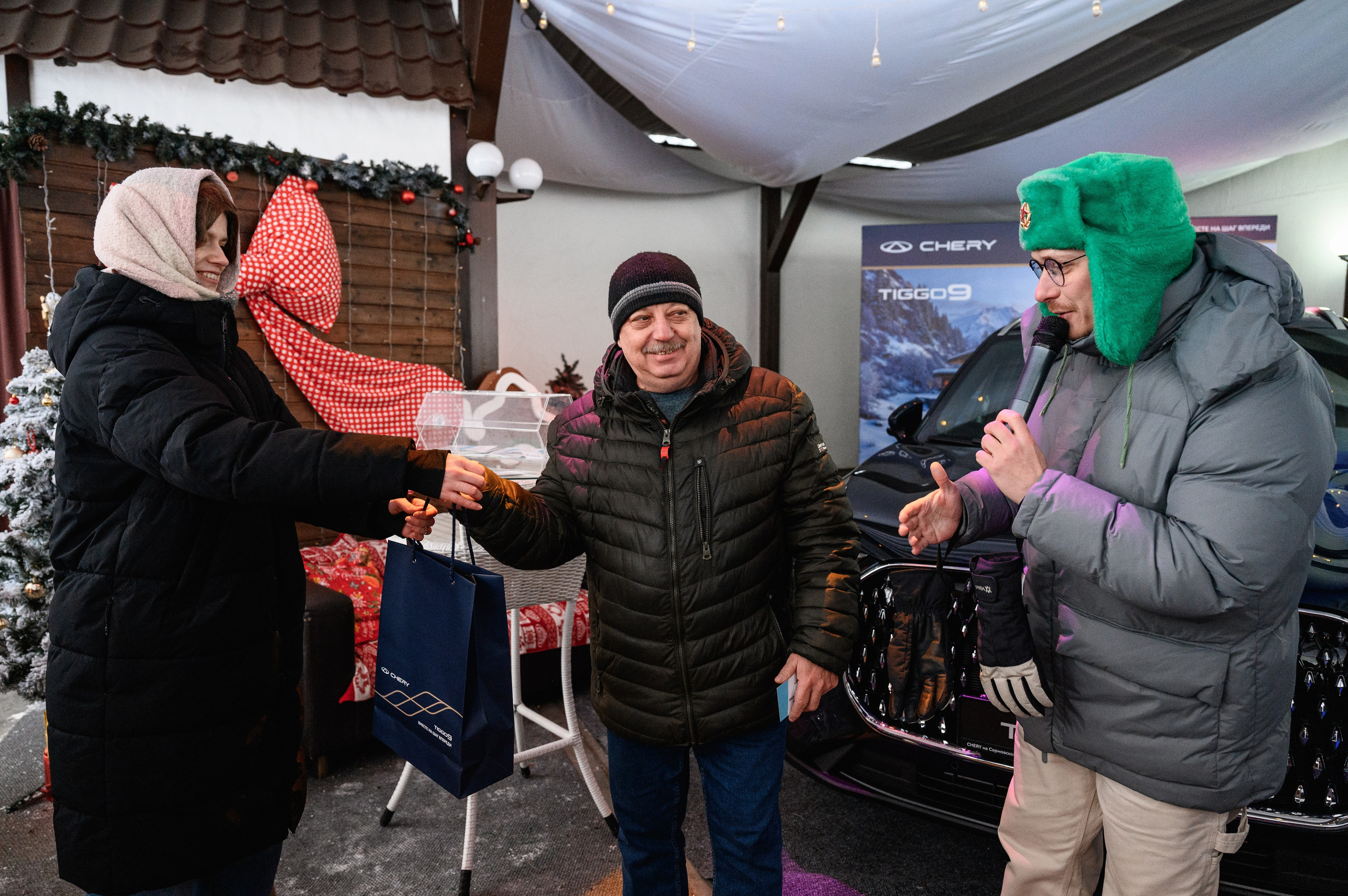 Презентация Cherry Tiggo 9 x Ильдорф. Фотограф Захваткин Роман