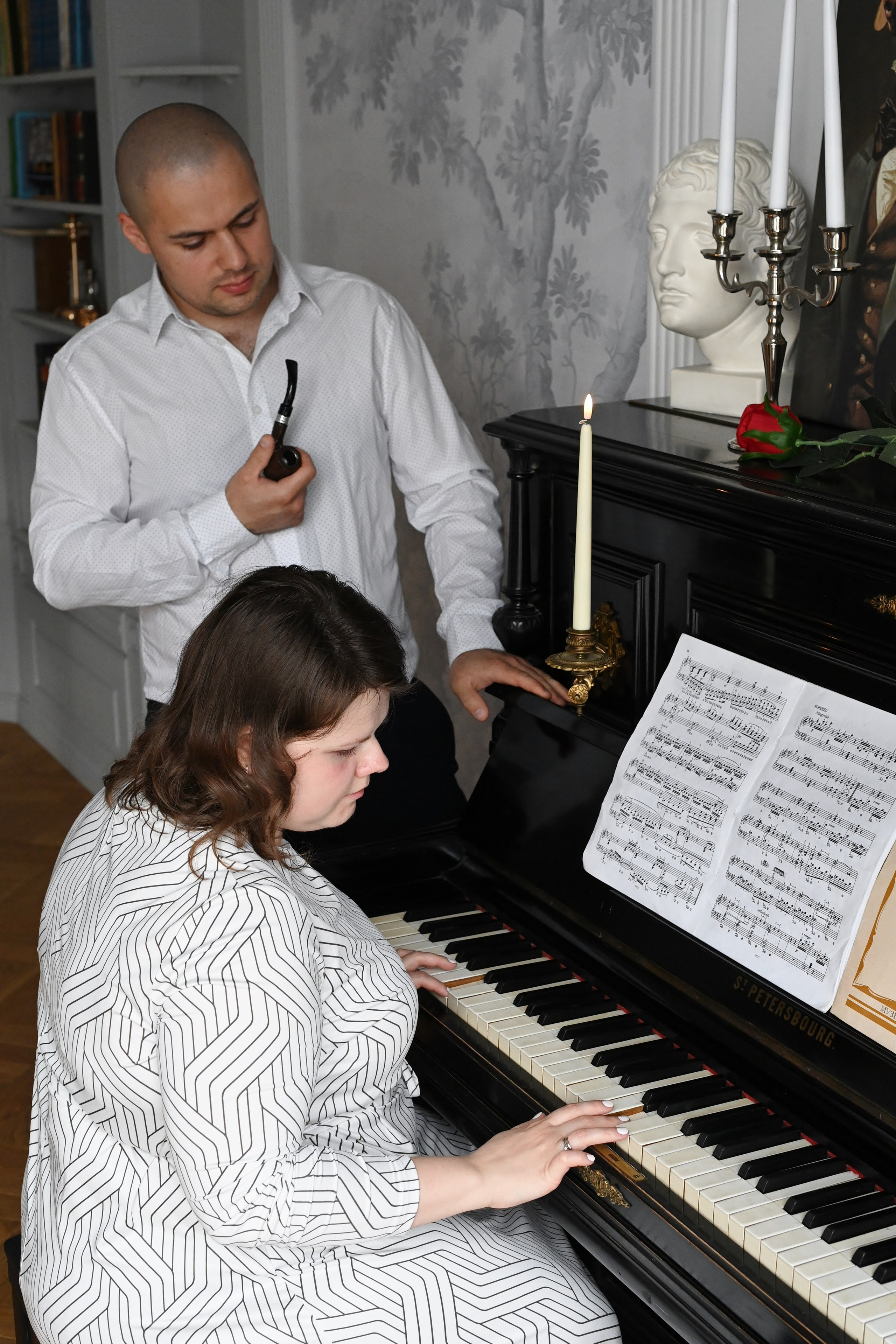 Студийная фотосессия семьи. Свадебный и семейный фотограф в Москве Ирина Гончарова