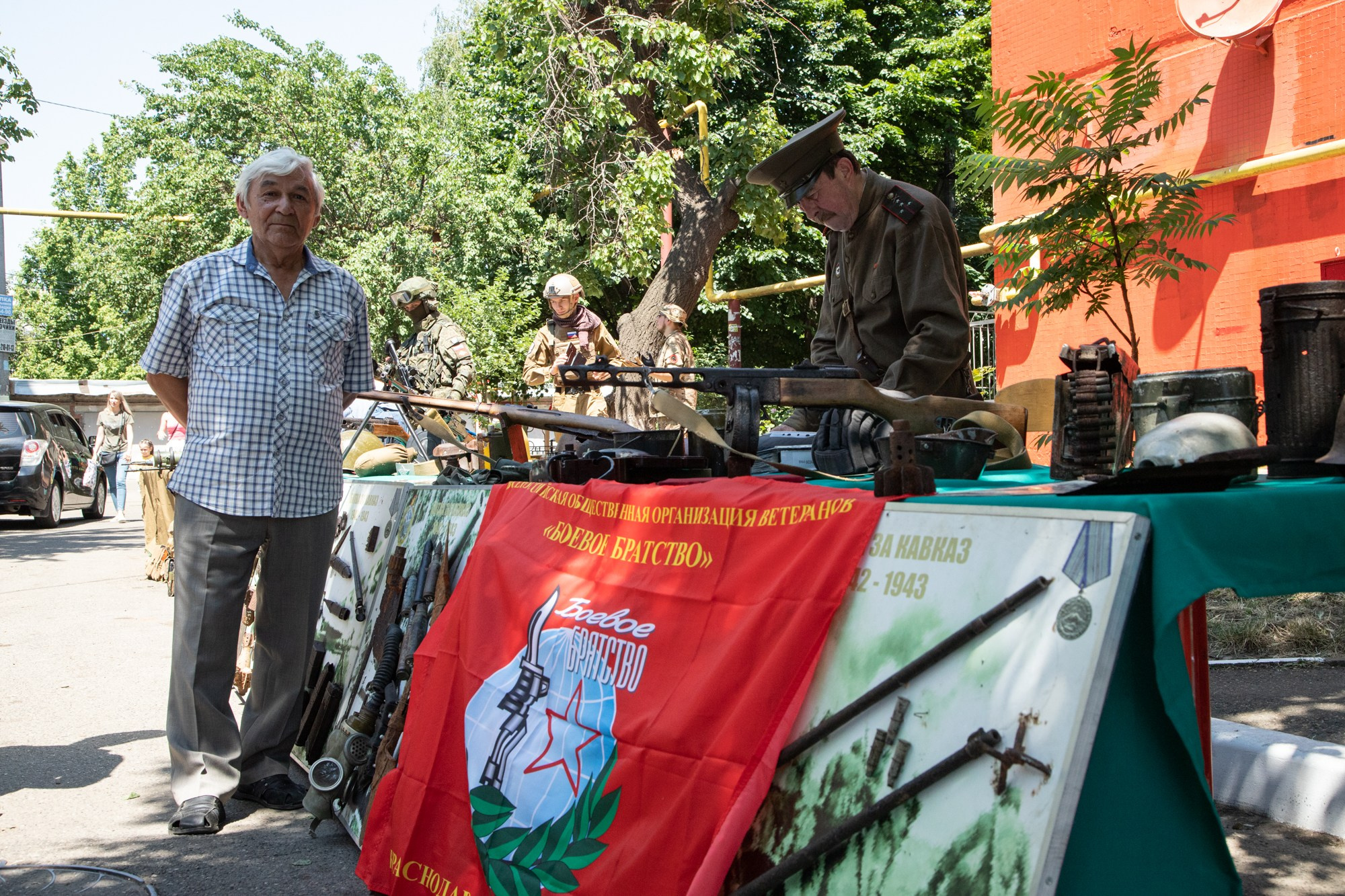 Открытие муралов памяти Героев СВО. Репортажный, промышленный и маркетплейс-фотограф Дмитрий Чернат