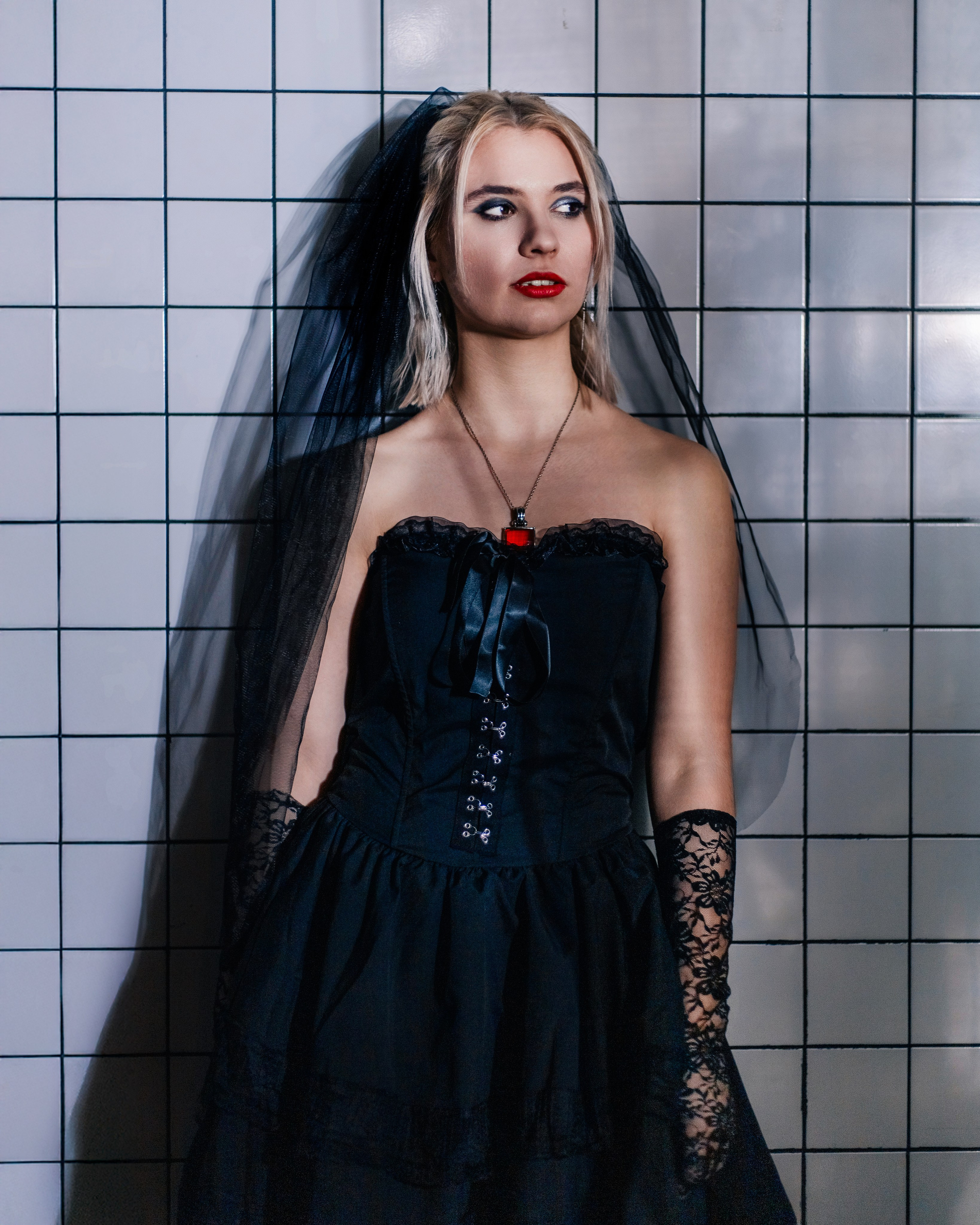 Чёрная невеста. Рокография. Аля Рашпиль. Фотограф Москва