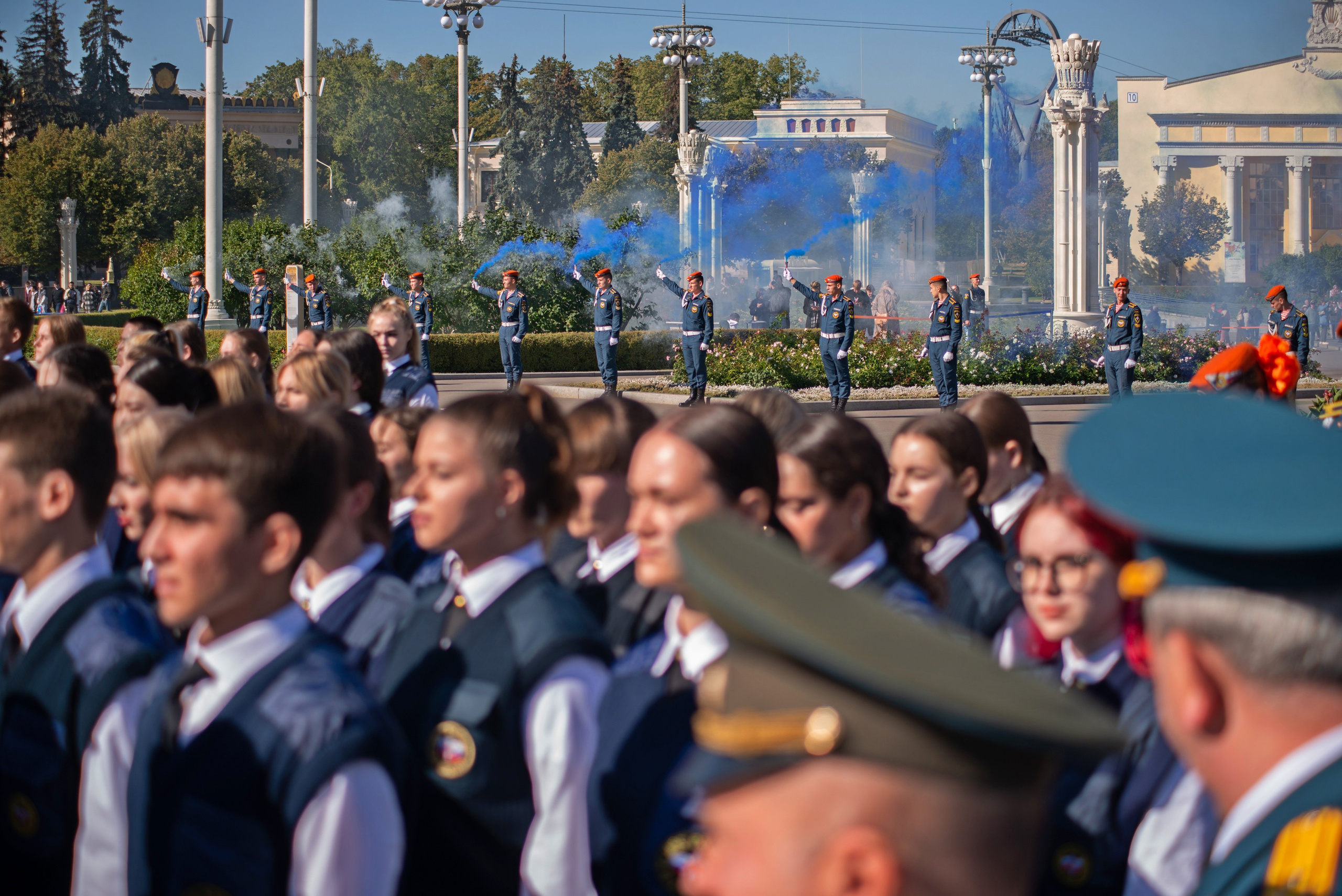 Присяга Академии МЧС на ВДНХ. Фотограф в Москве — Георгий Чернышов