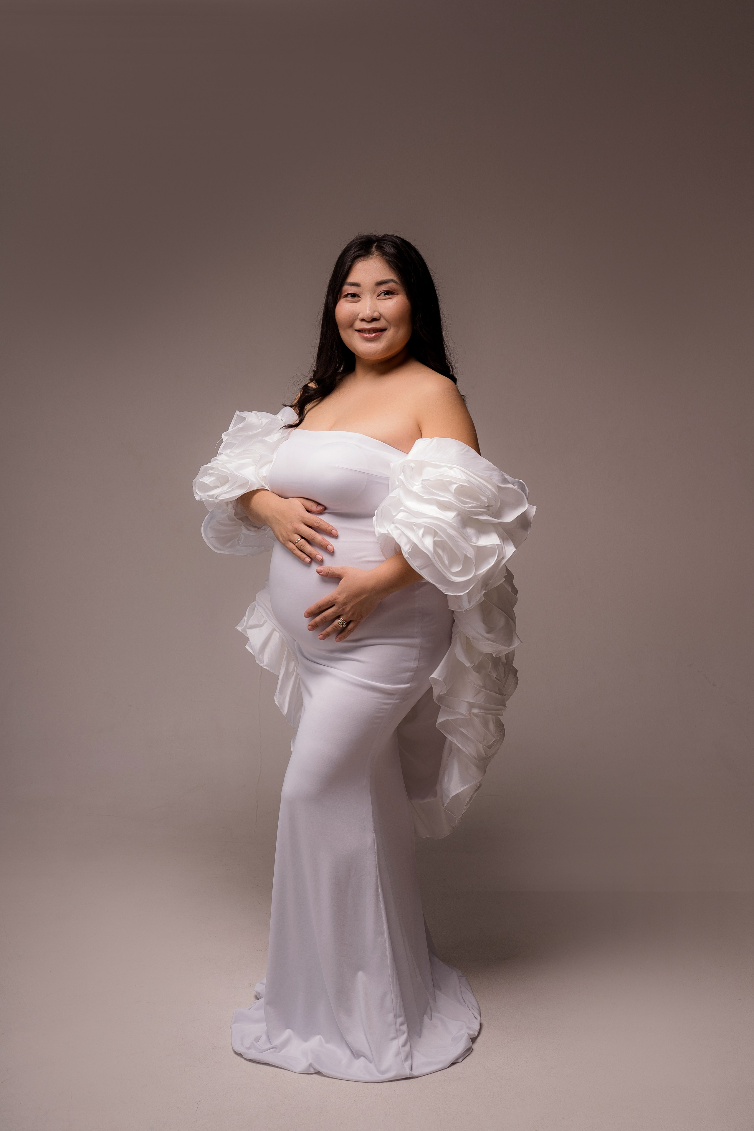 Платья для беременных. Фотостудия Малина в городе Улан-Удэ. Фотограф Ирина Жарникова