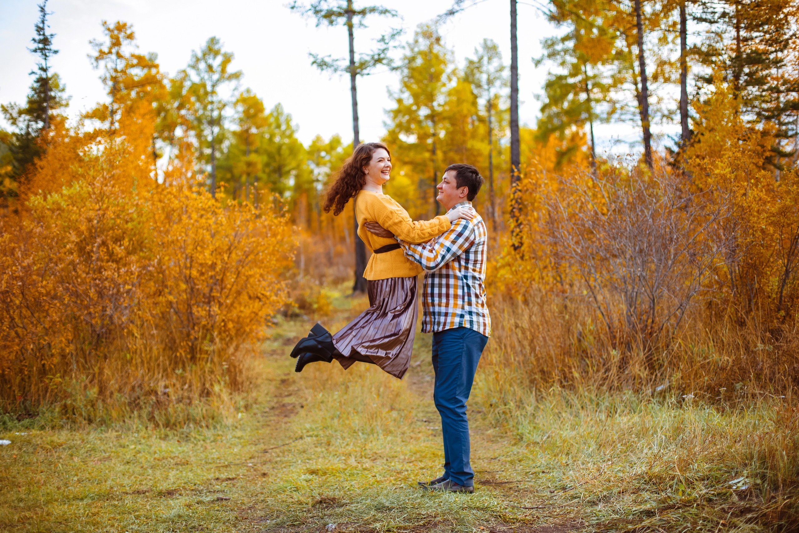 Фотопроект Золотая Осень. Фотостудия Малина в городе Улан-Удэ. Фотограф Ирина Жарникова
