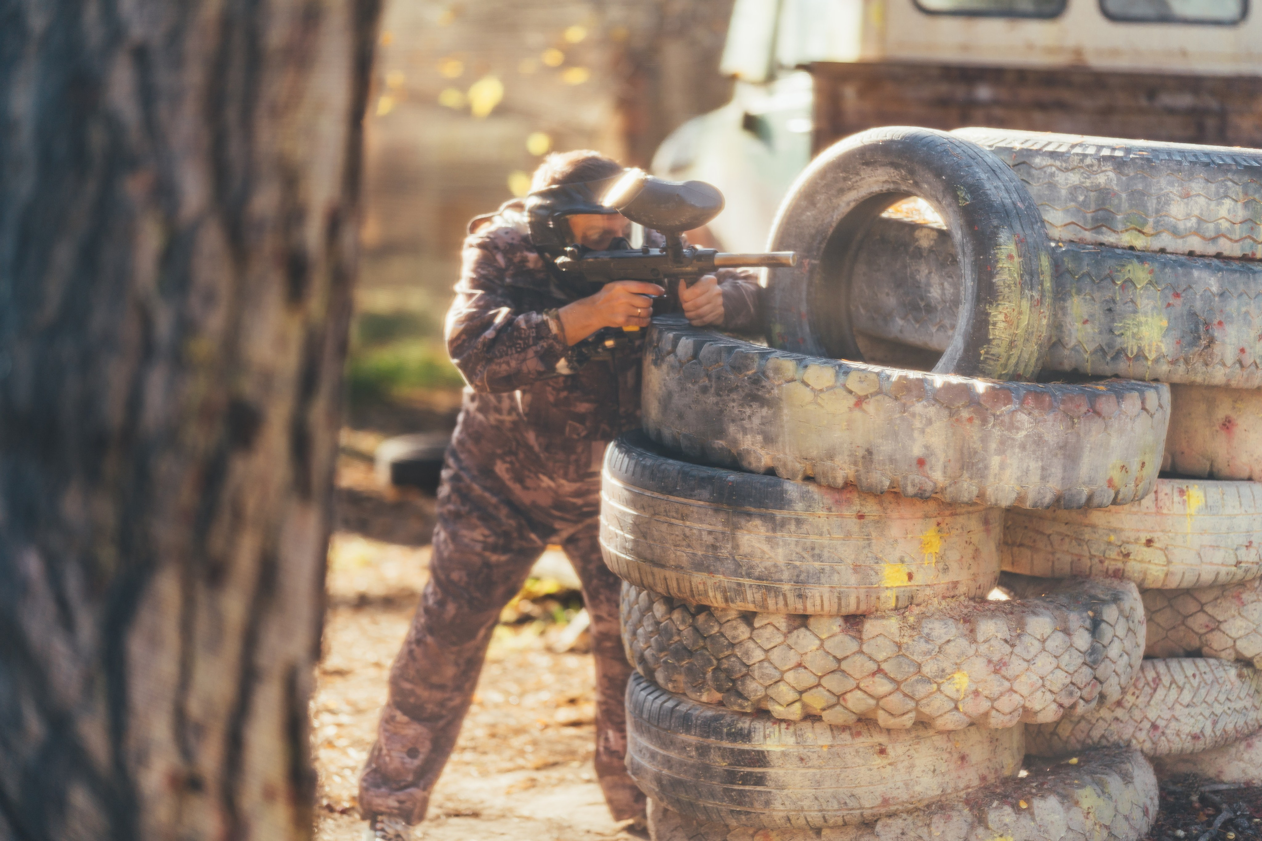 Пейнтбол, Лосино-Петровский, клуб Сова. Наталья Дукалова фотограф Щелково Королев Пушкино Москва Балашиха
