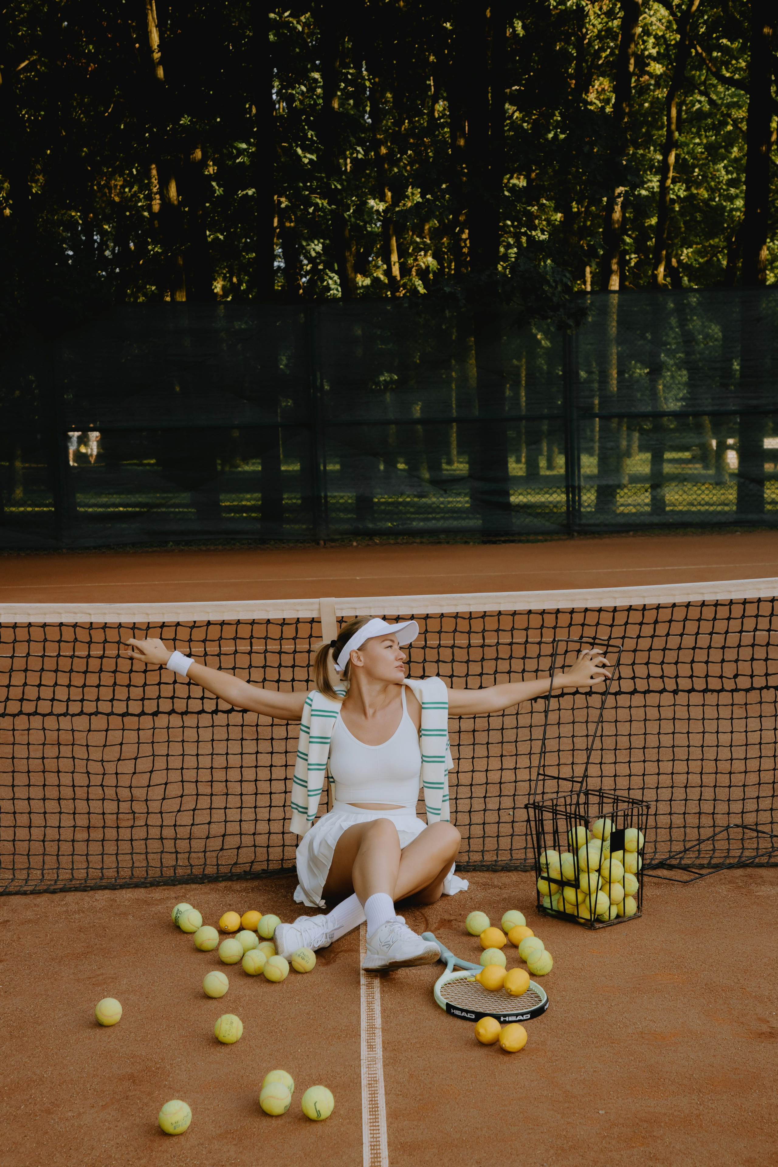 Ольга (теннисная тема). Фотограф в Москве и Санкт-Петербурге Дарина
