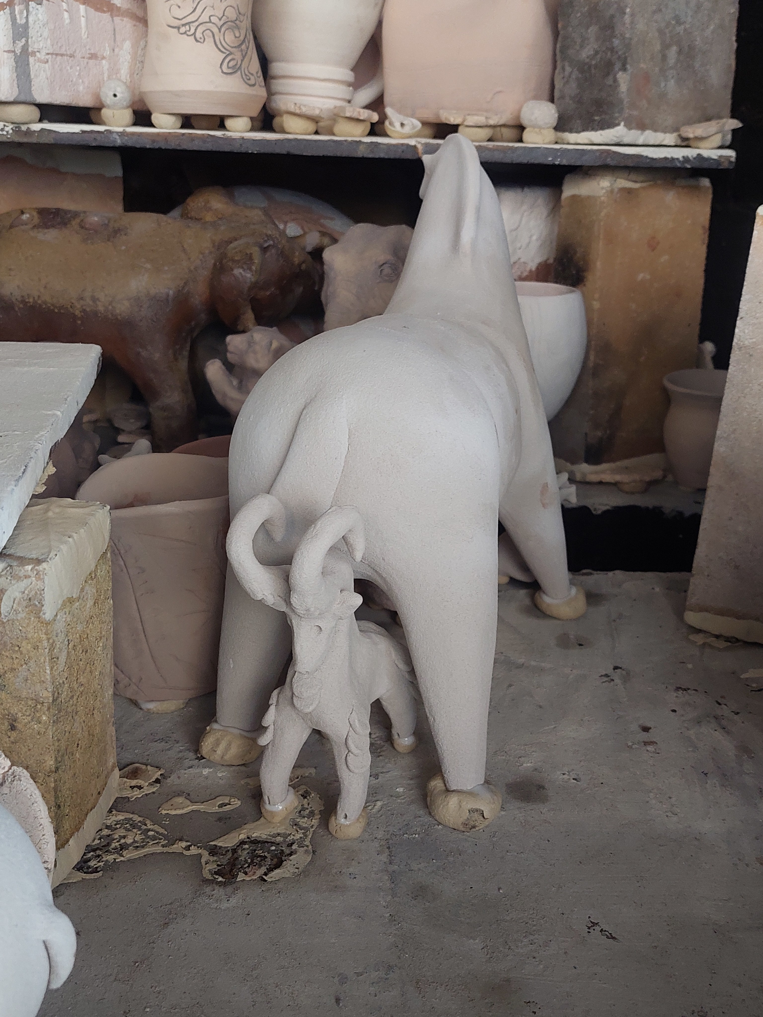 Дровяные обжиги. Мстинская Гончарня