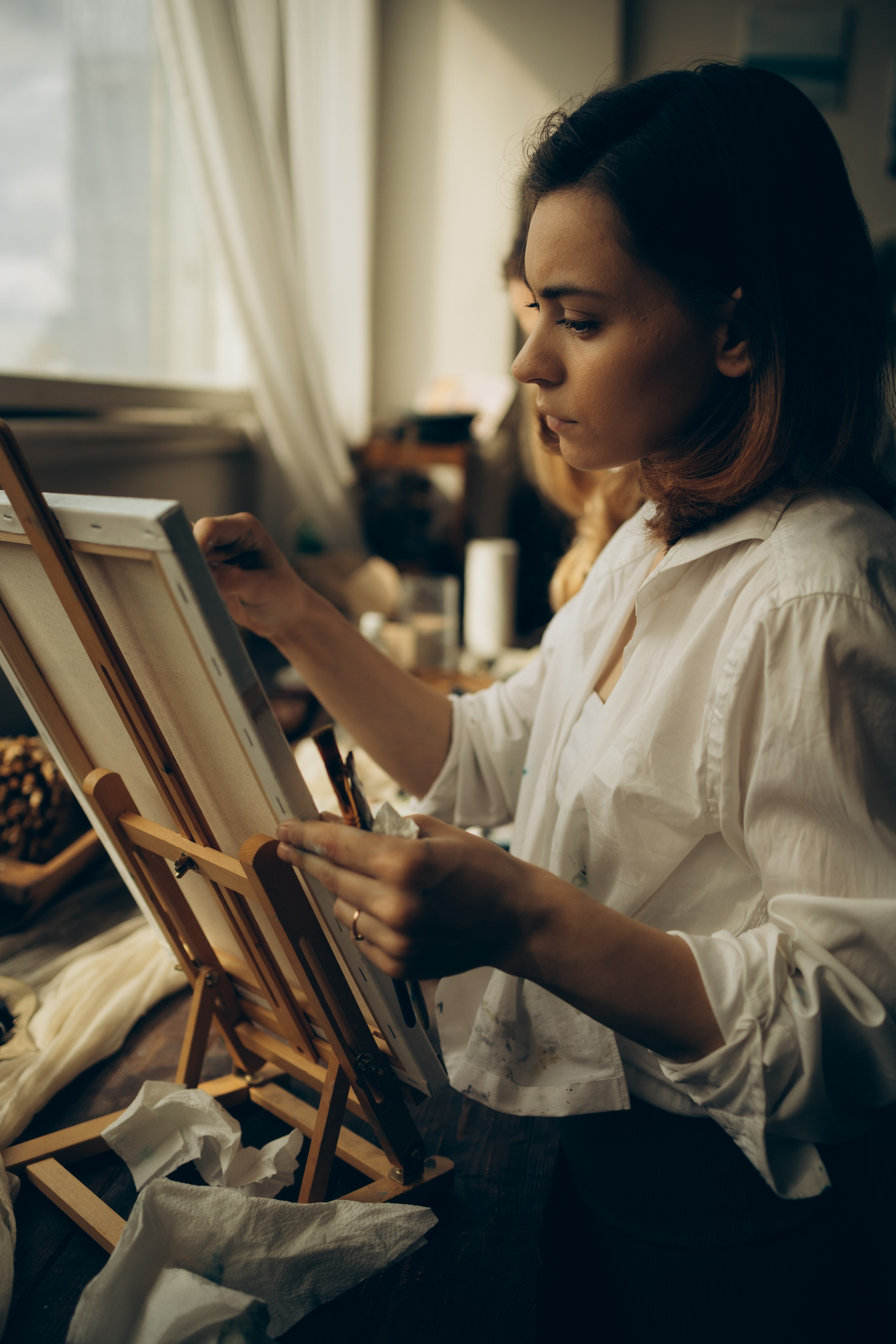 Мастерская художника. Женский фотограф Истра