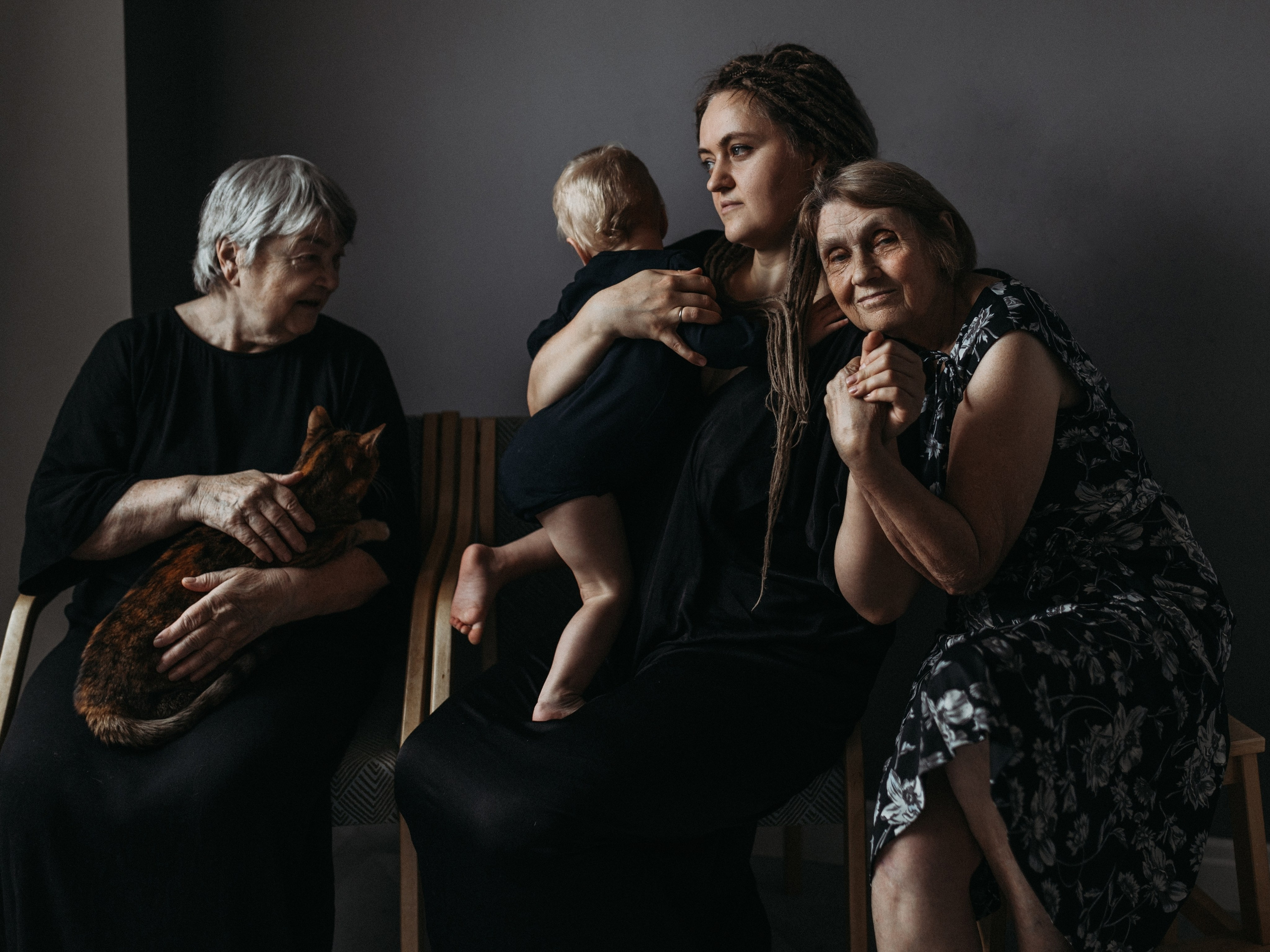 Катя, Артём, Сева, Вова, Дуся. Фотограф Людмила Оюн