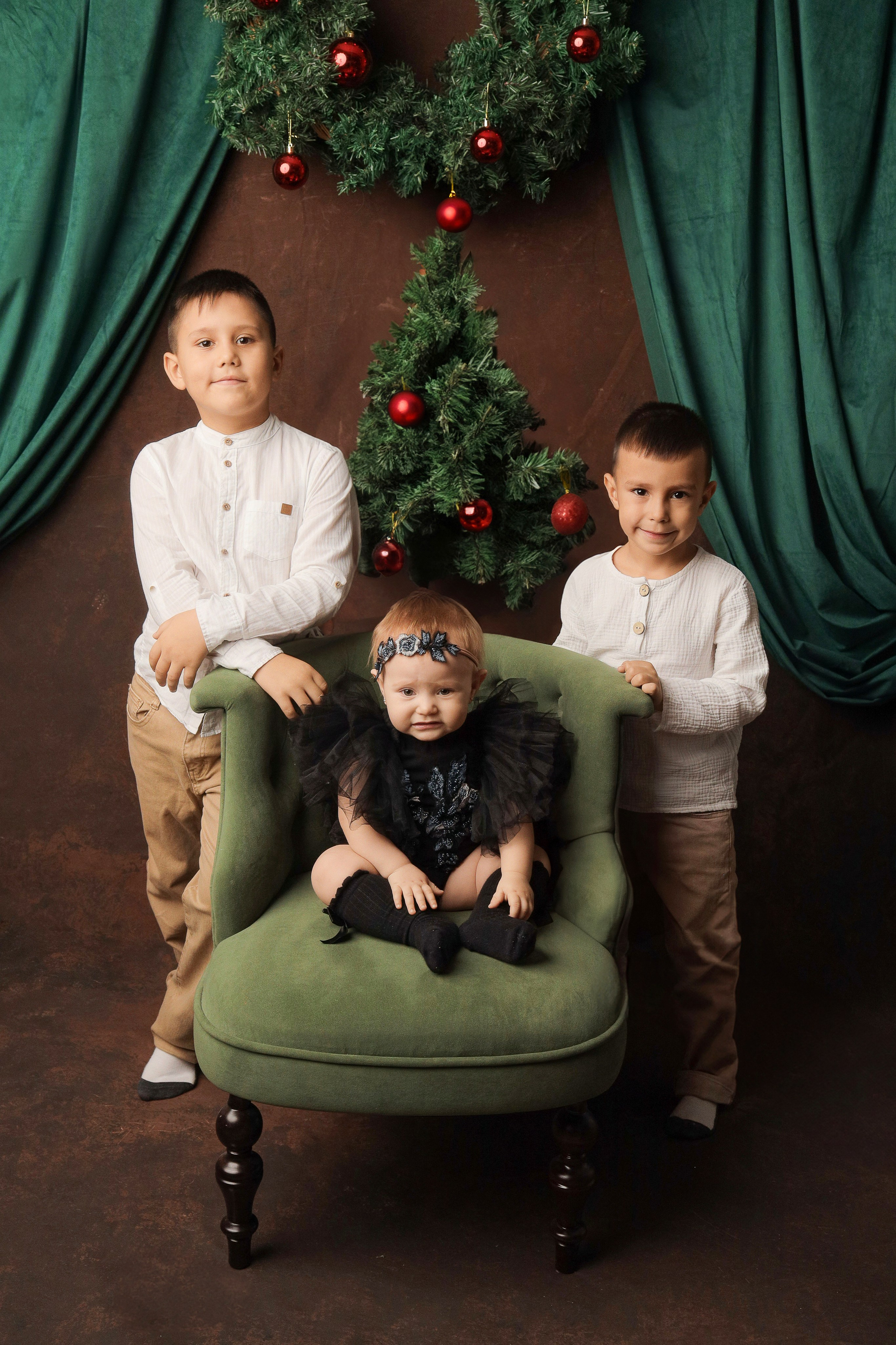 Маруся, 1 годик. Фотограф новорожденных в Новокузнецке Анна Горошникова