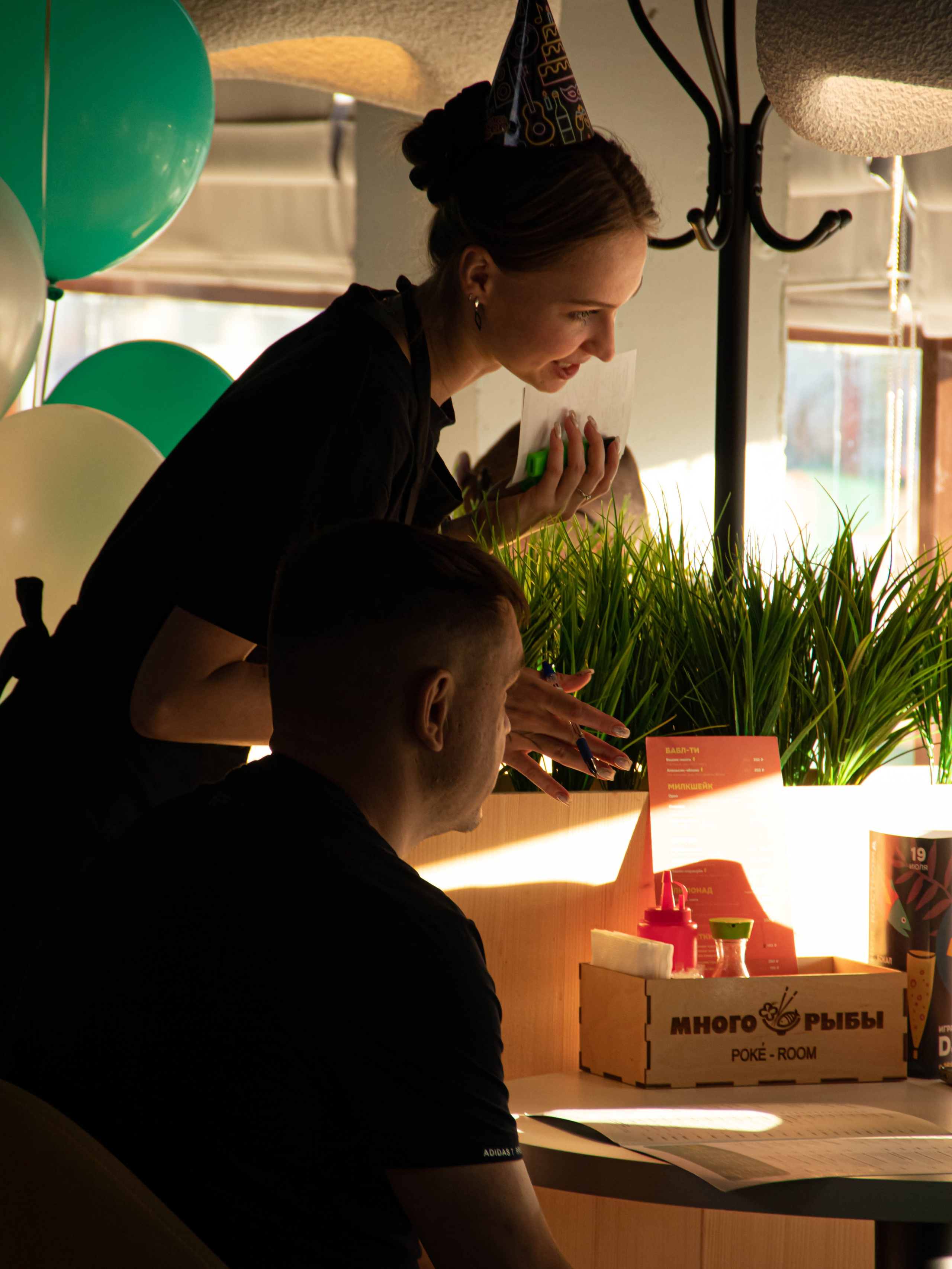 День рождения « Много рыбы». «Матрица»