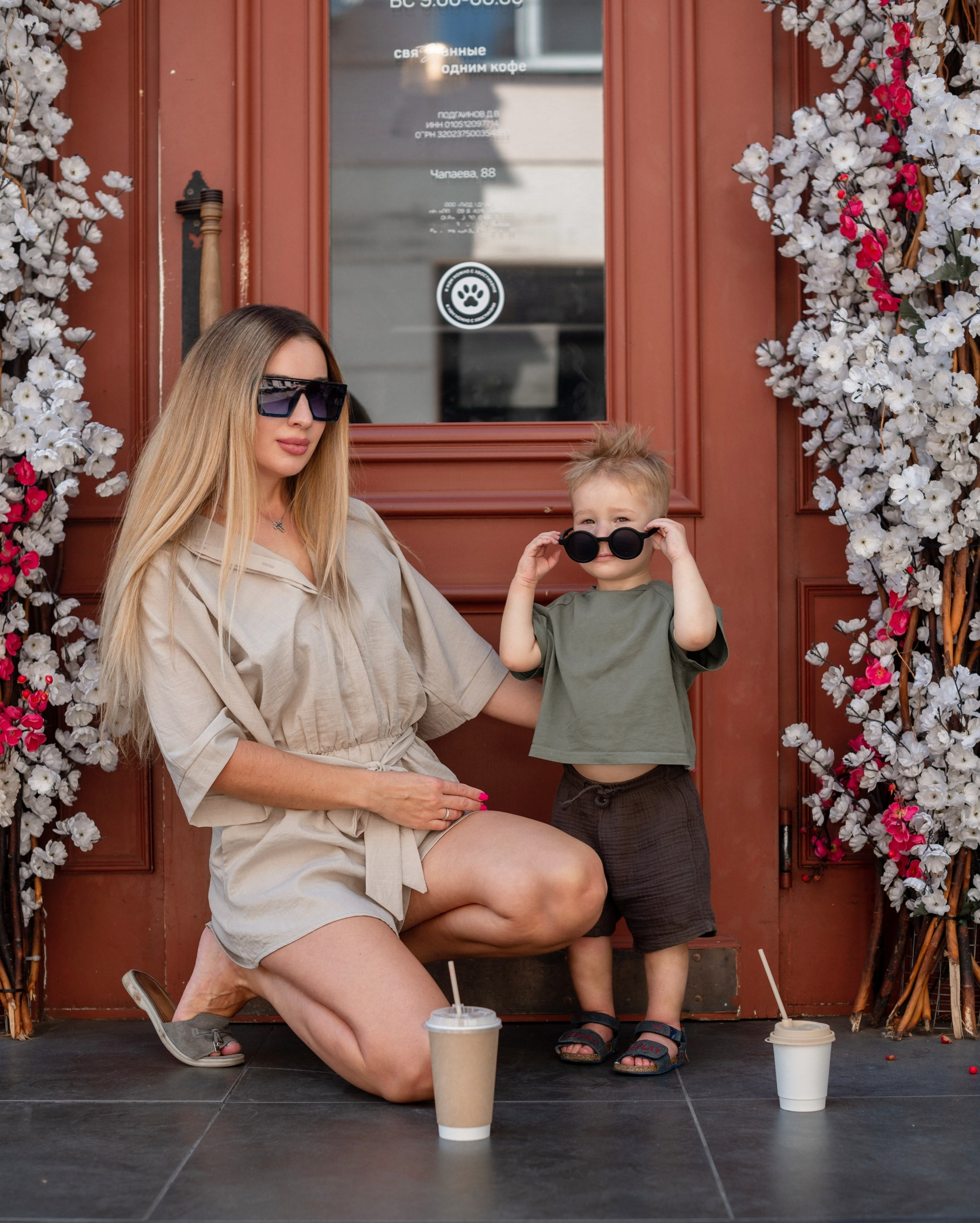 Городские прогулки с детками. Семейный Фотограф в Краснодаре и крае