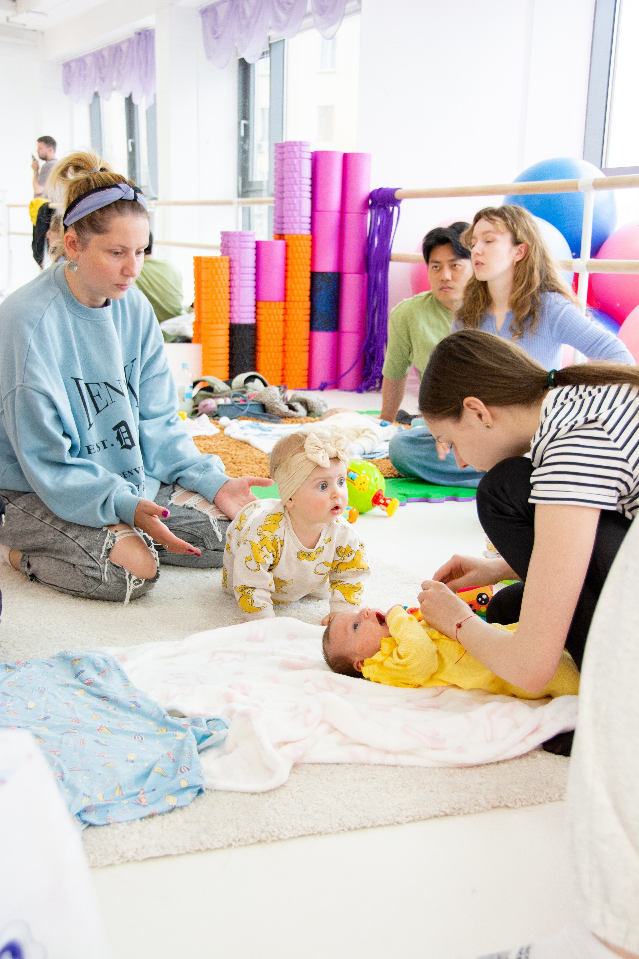 Посиделки мамочек. 9 месяцев. Семейный и репортажный фотограф в Хабаровске Татьяна Болычева