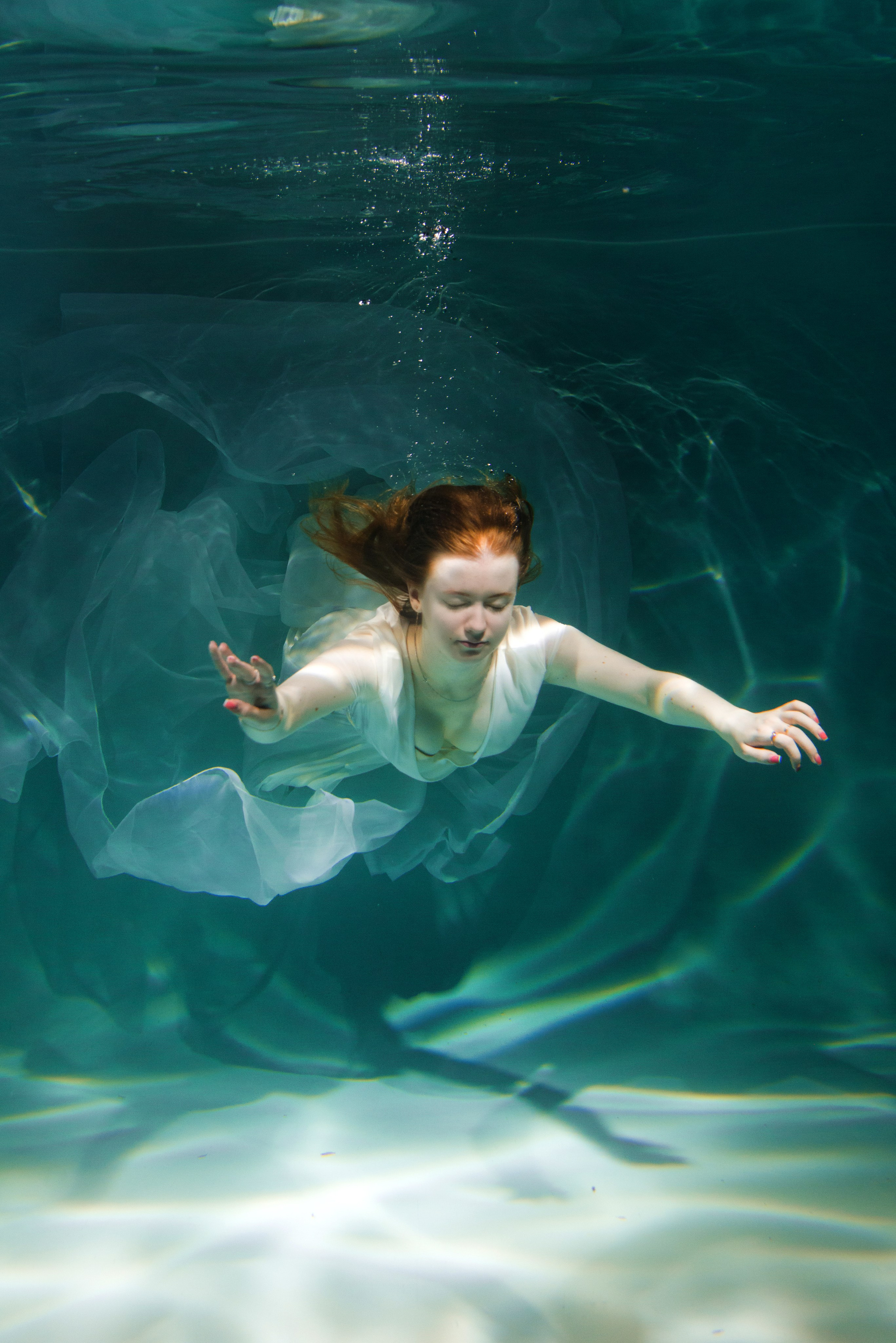 Под водой. Фотограф и дизайнер в Москве Екатерина Лобачева