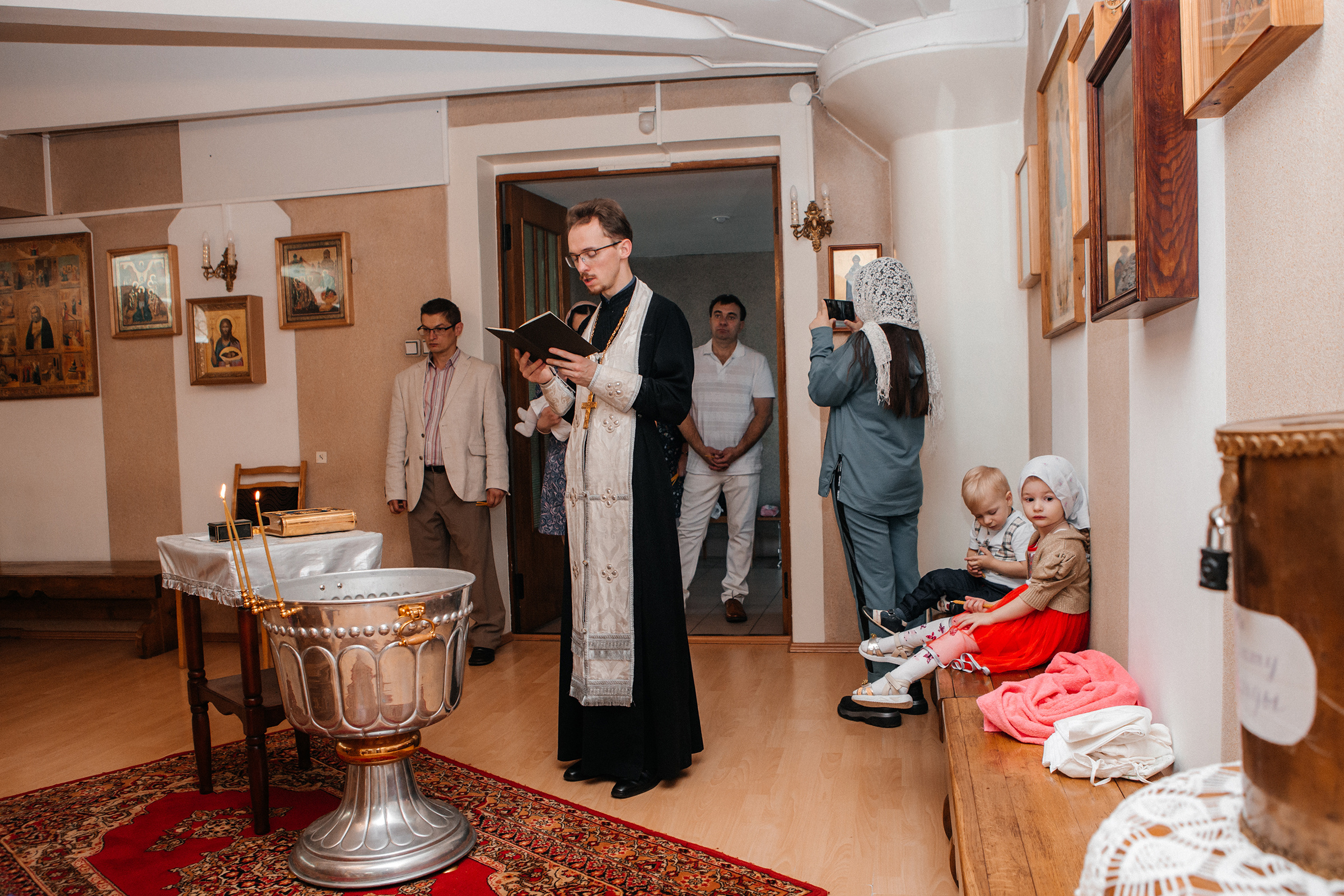 Крещение Стефании. Семейный фотограф в Минске Саша Павлюк