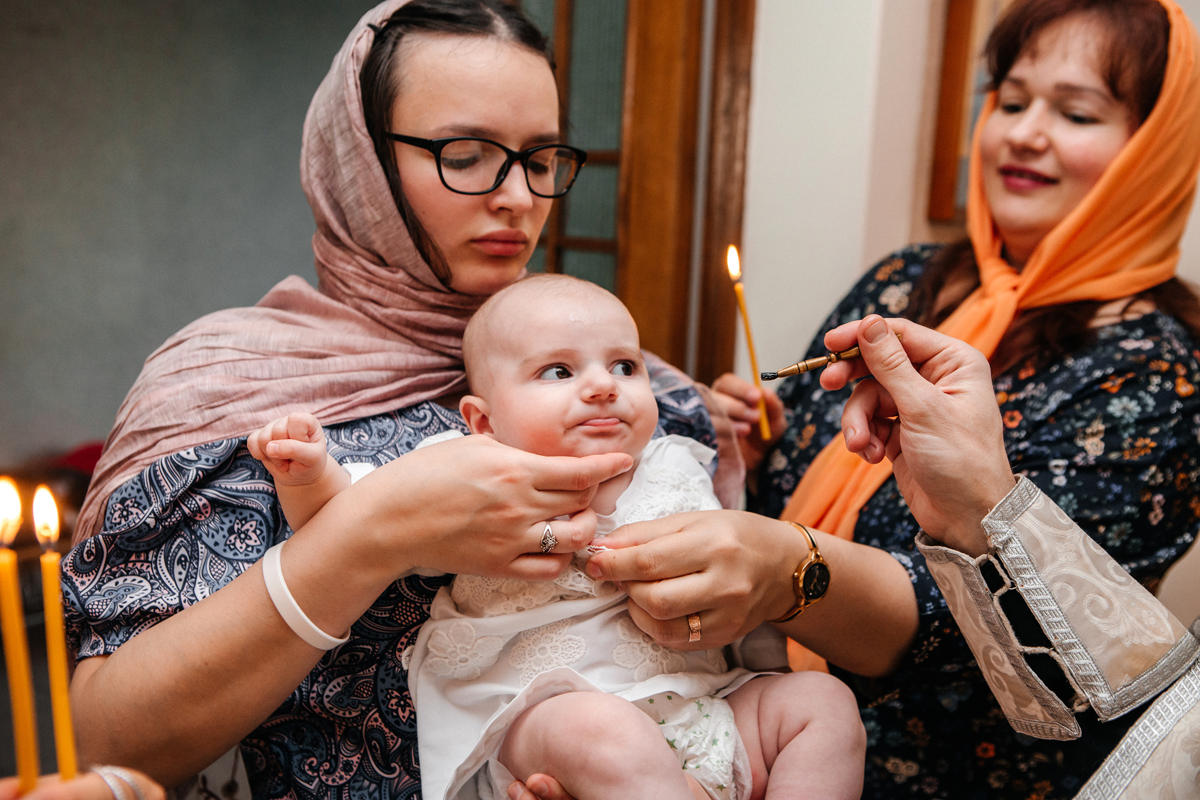 Крещение Стефании. Семейный фотограф в Минске Саша Павлюк