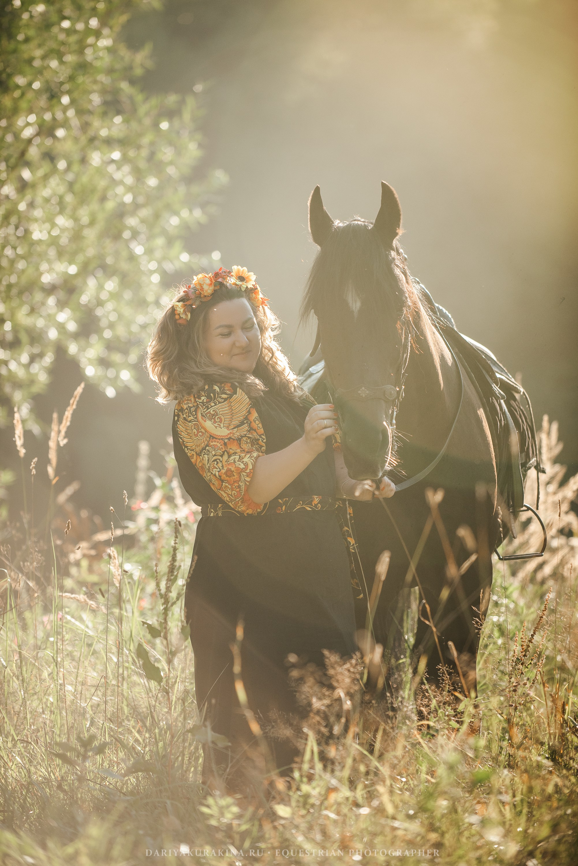 Мария и Пена. Конный фотограф Куракина Дарья • Фотосессии с лошадьми