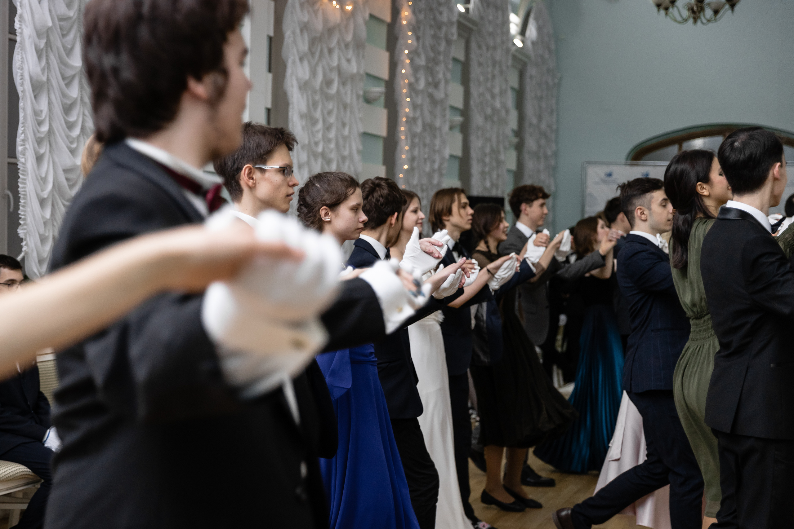 Новогодний бал в тридцадке. Евгения Стриженова — репортажный фотограф в Санкт-Петербурге