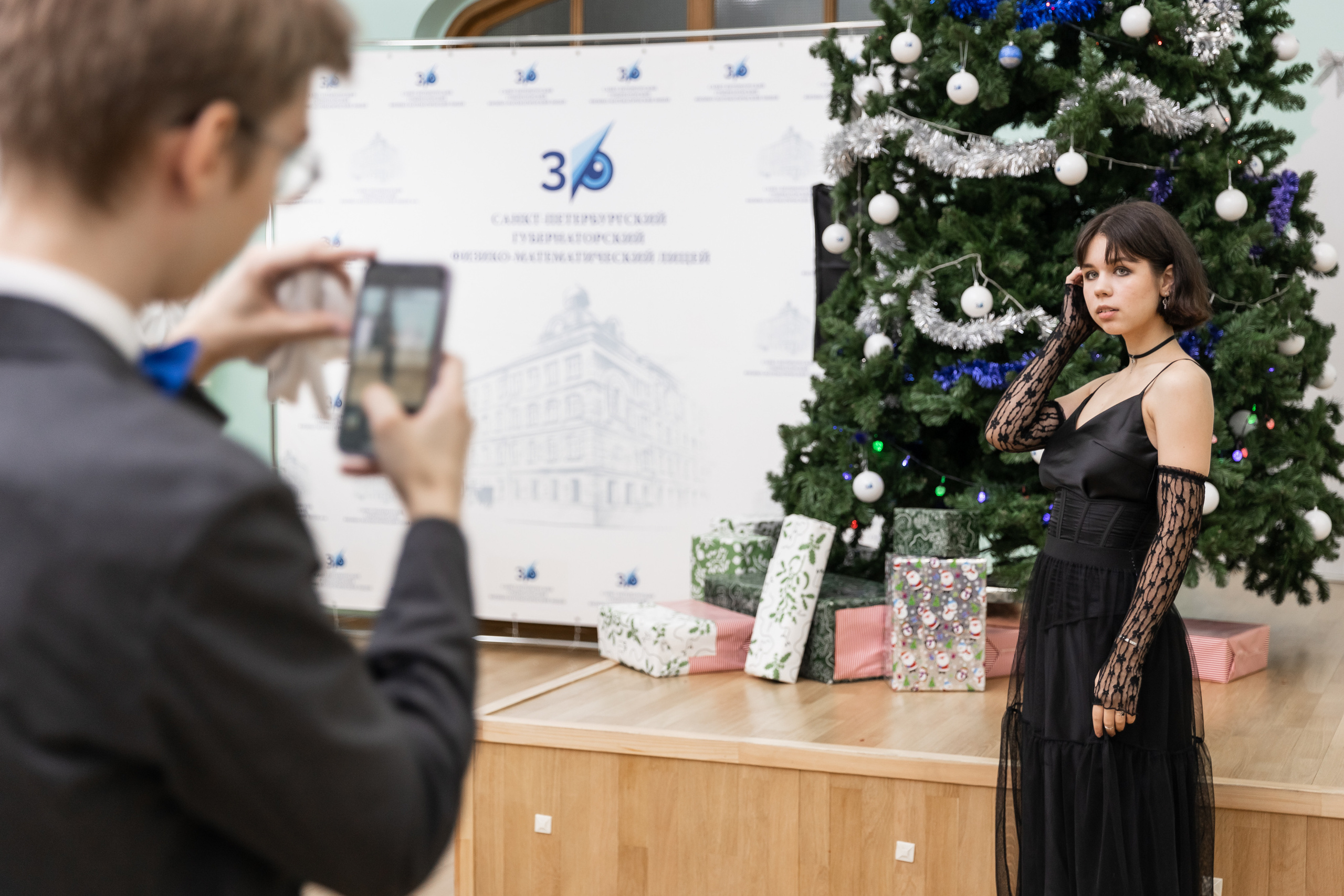 Новогодний бал в тридцадке. Евгения Стриженова — репортажный фотограф в Санкт-Петербурге