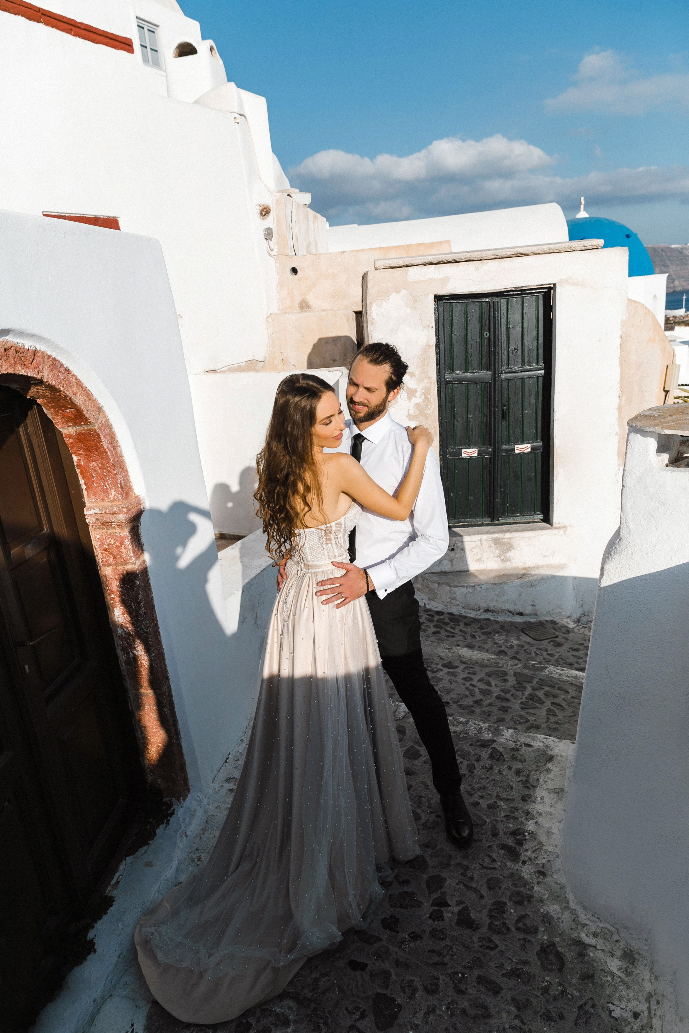 Свадьба на Санторини. Фотограф и видеограф Анна Домашенко
