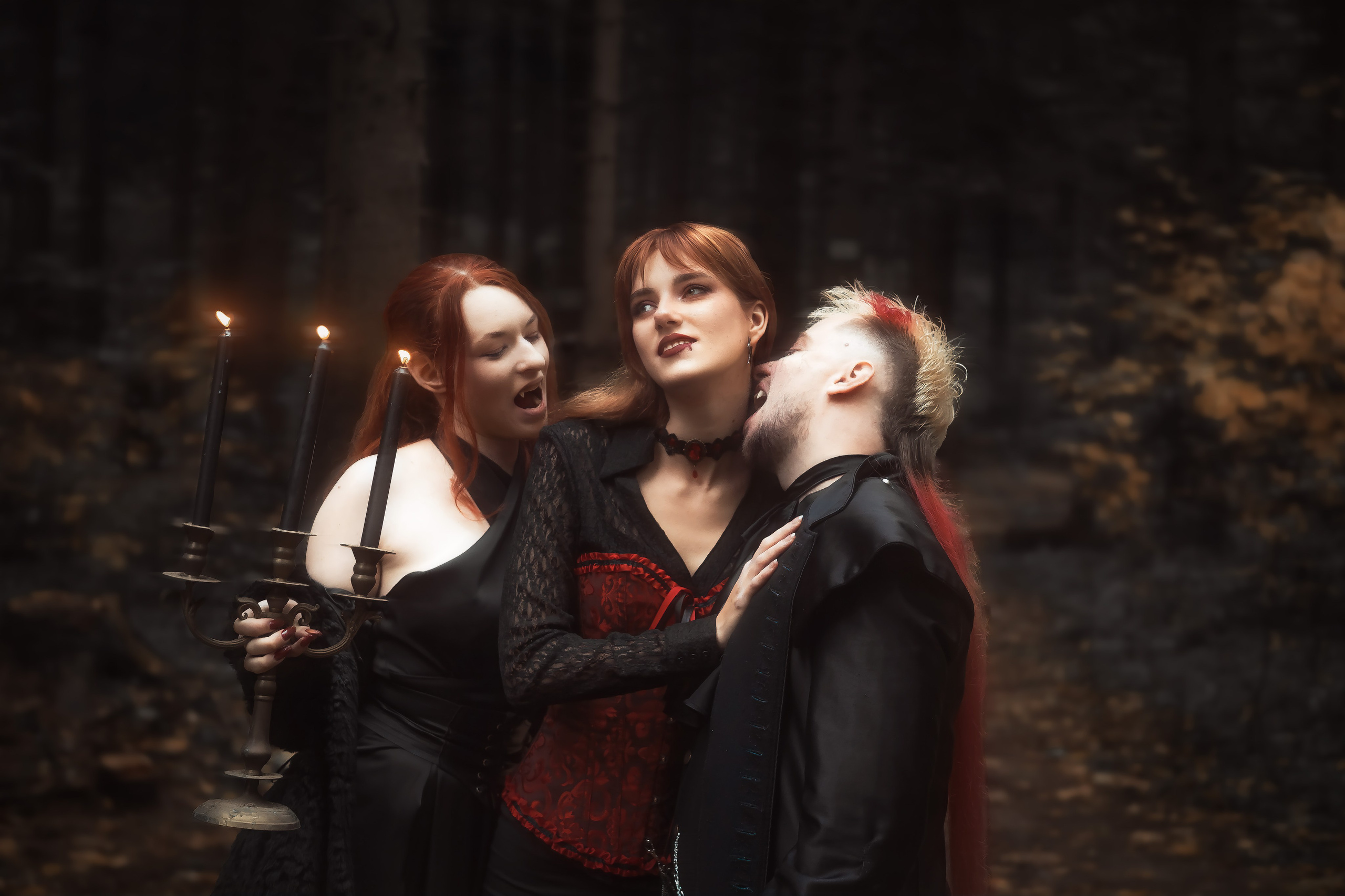 Фотосессия вампиров