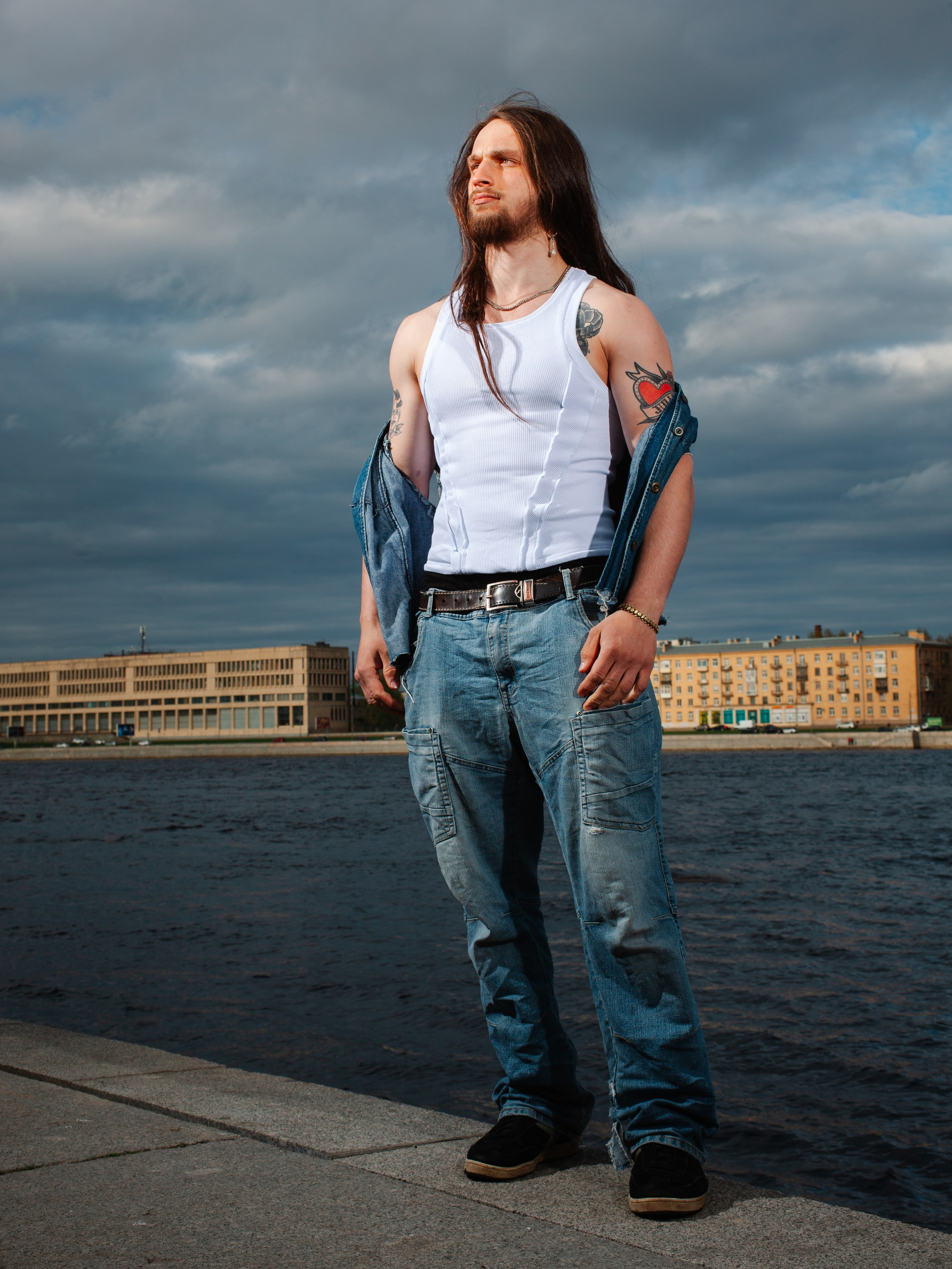 Фотосессия для рок-музыканта. Фотограф и видеограф Даня Хазигалиев