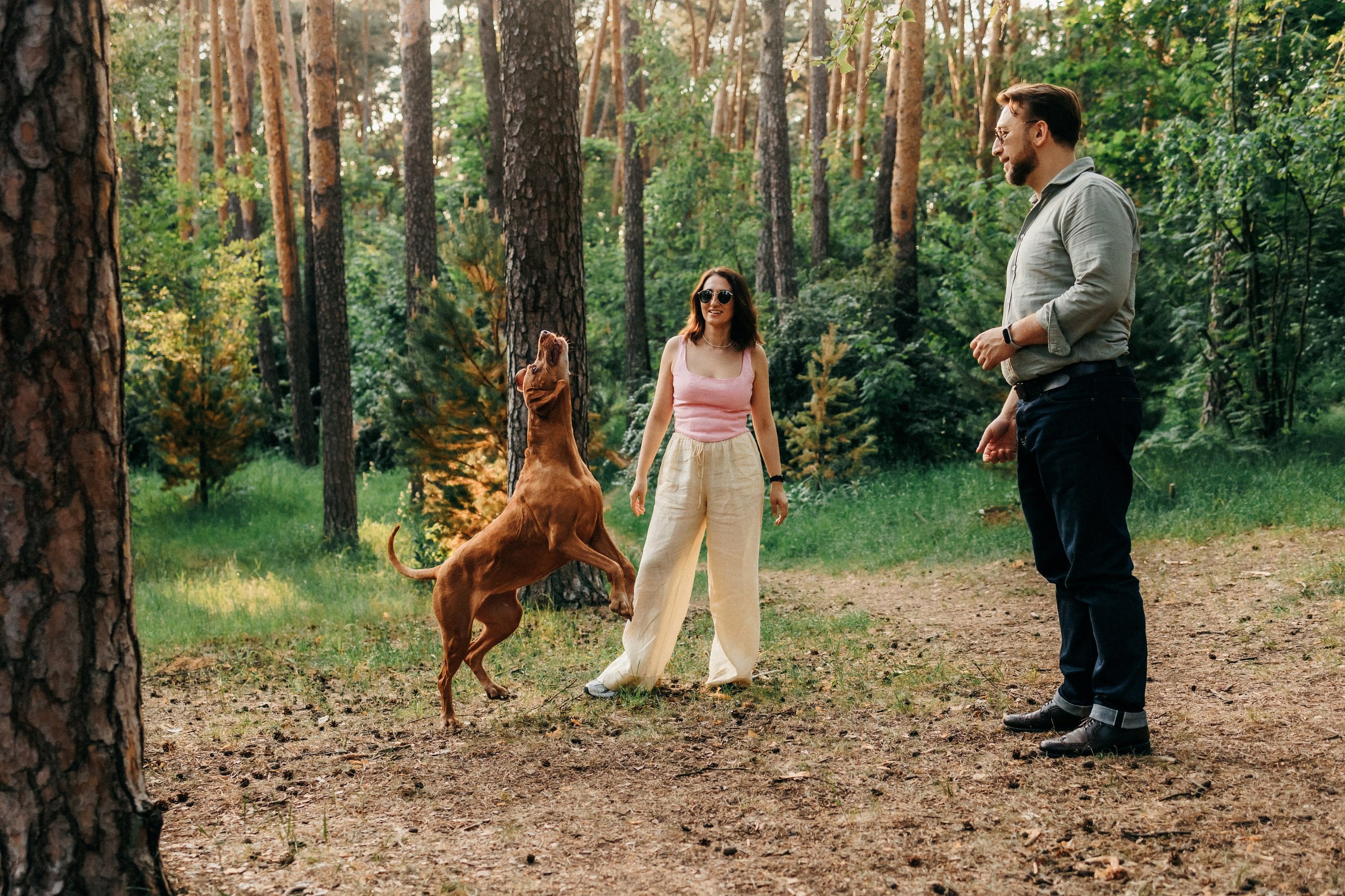 Марина, Глеб, Мая и Чили. Фотограф-анималист Елена Радченко, Москва