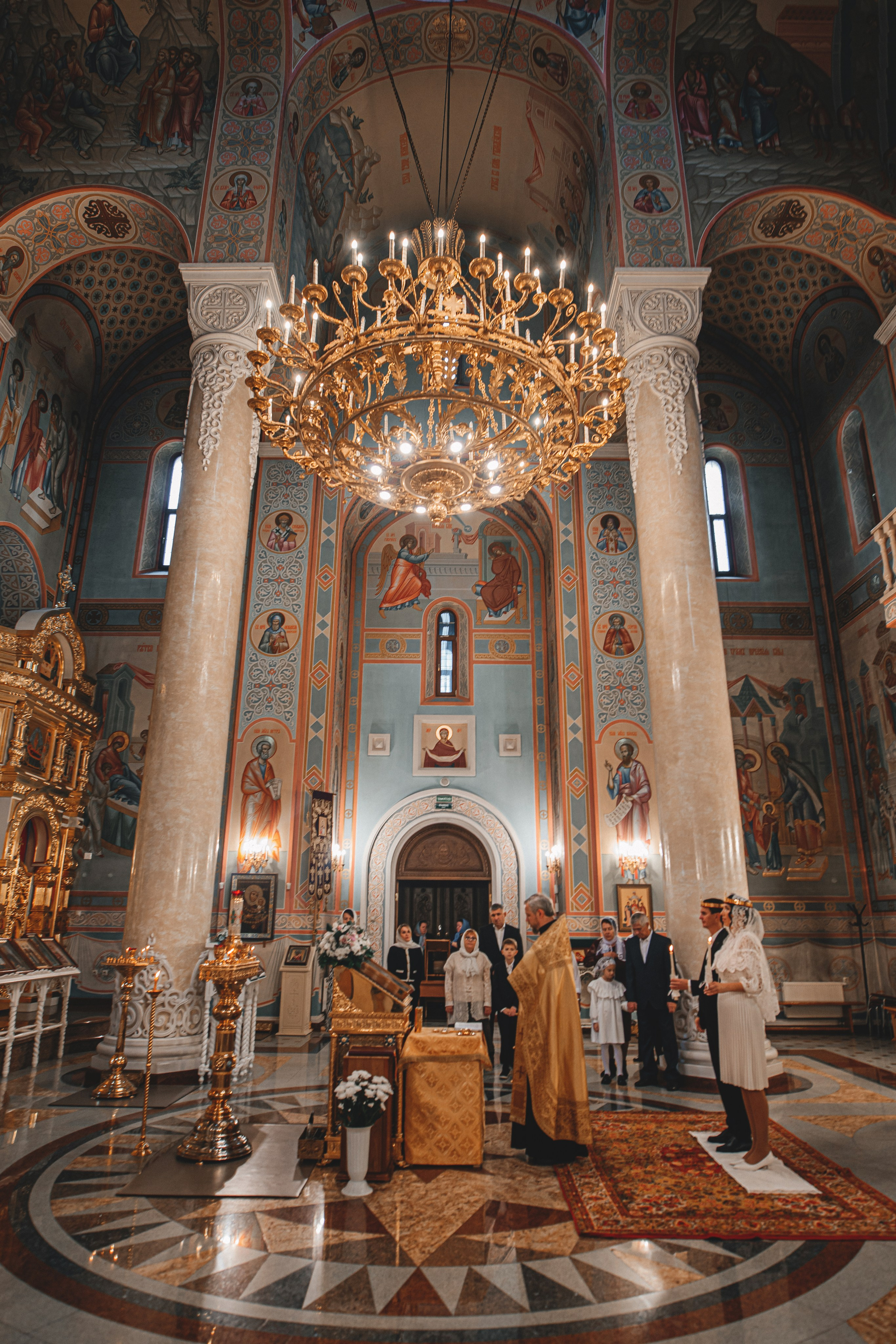 Таинство Венчания Сергея и Инны. Фотограф Таинств Крещения и Венчания в г. Курске