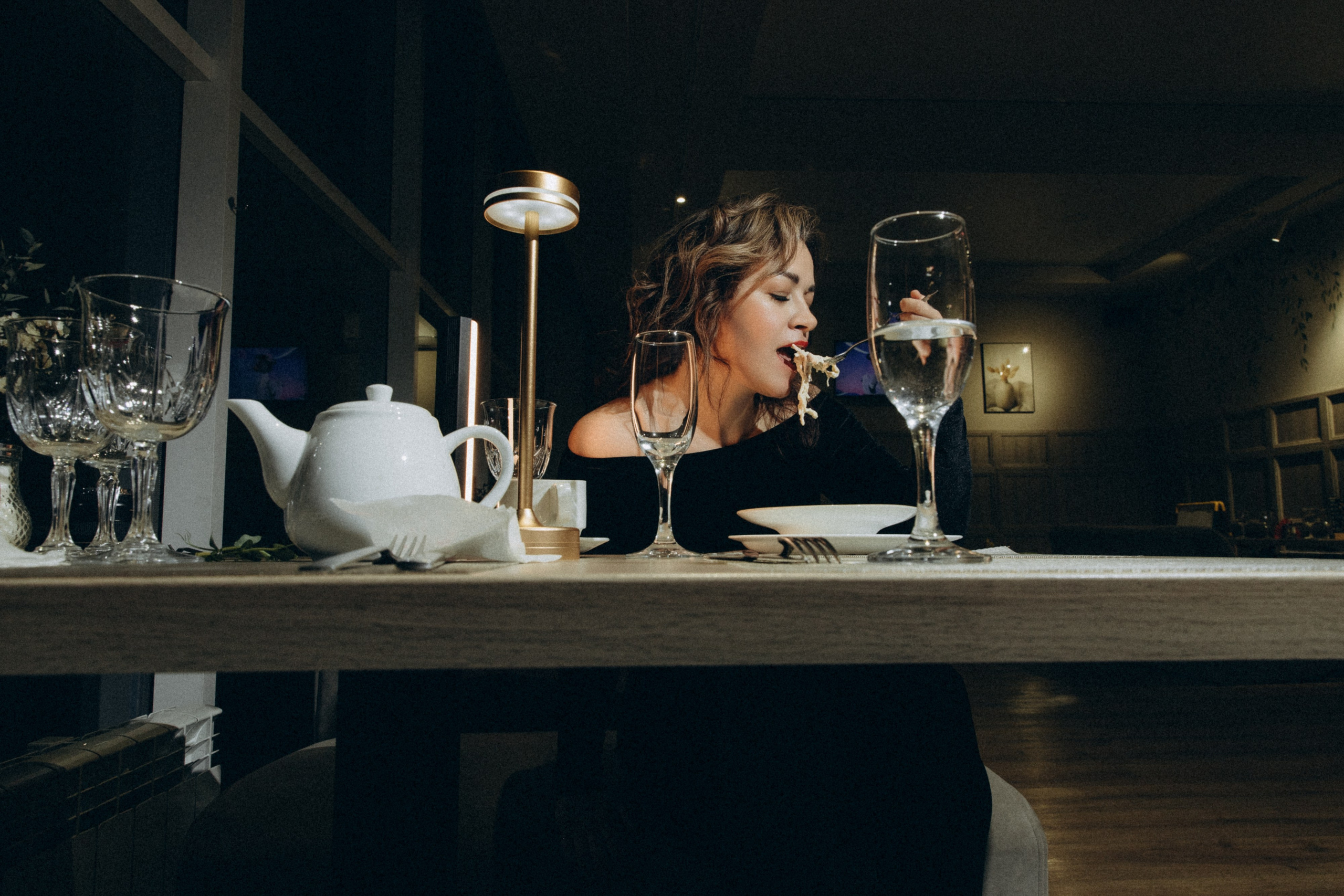 Аня с макарошками