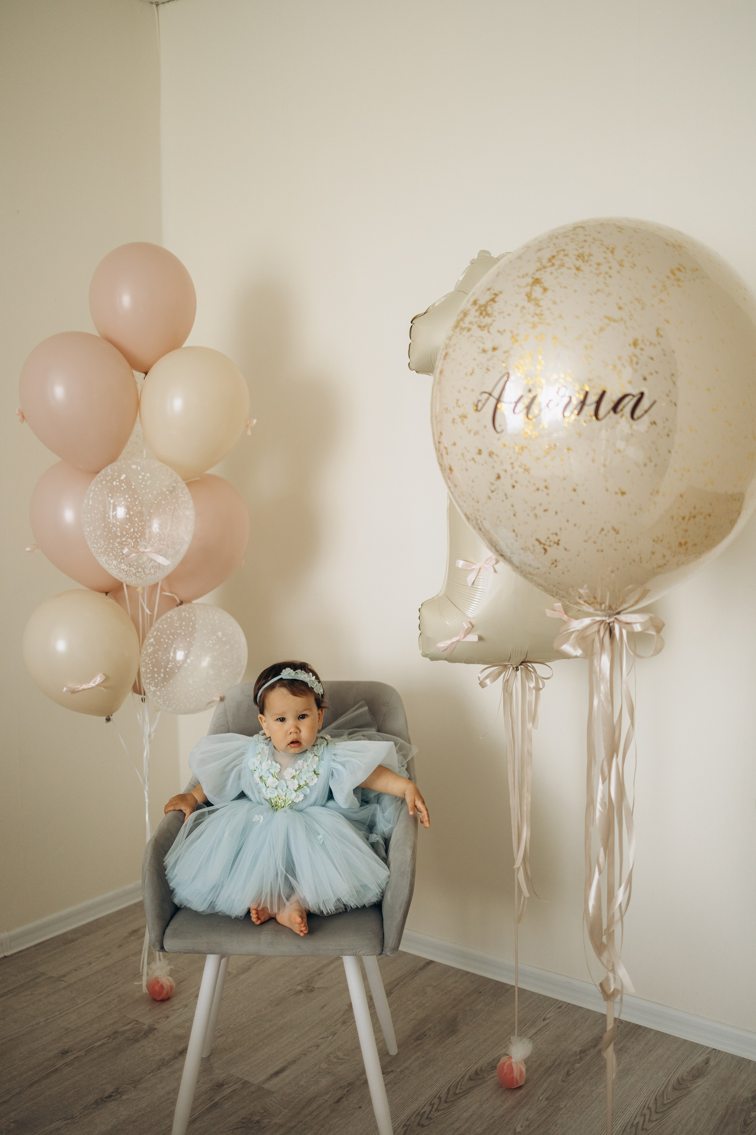 Айяне 1 годик. Семейный фотограф новорожденных УФА Гульнара Зиновьева