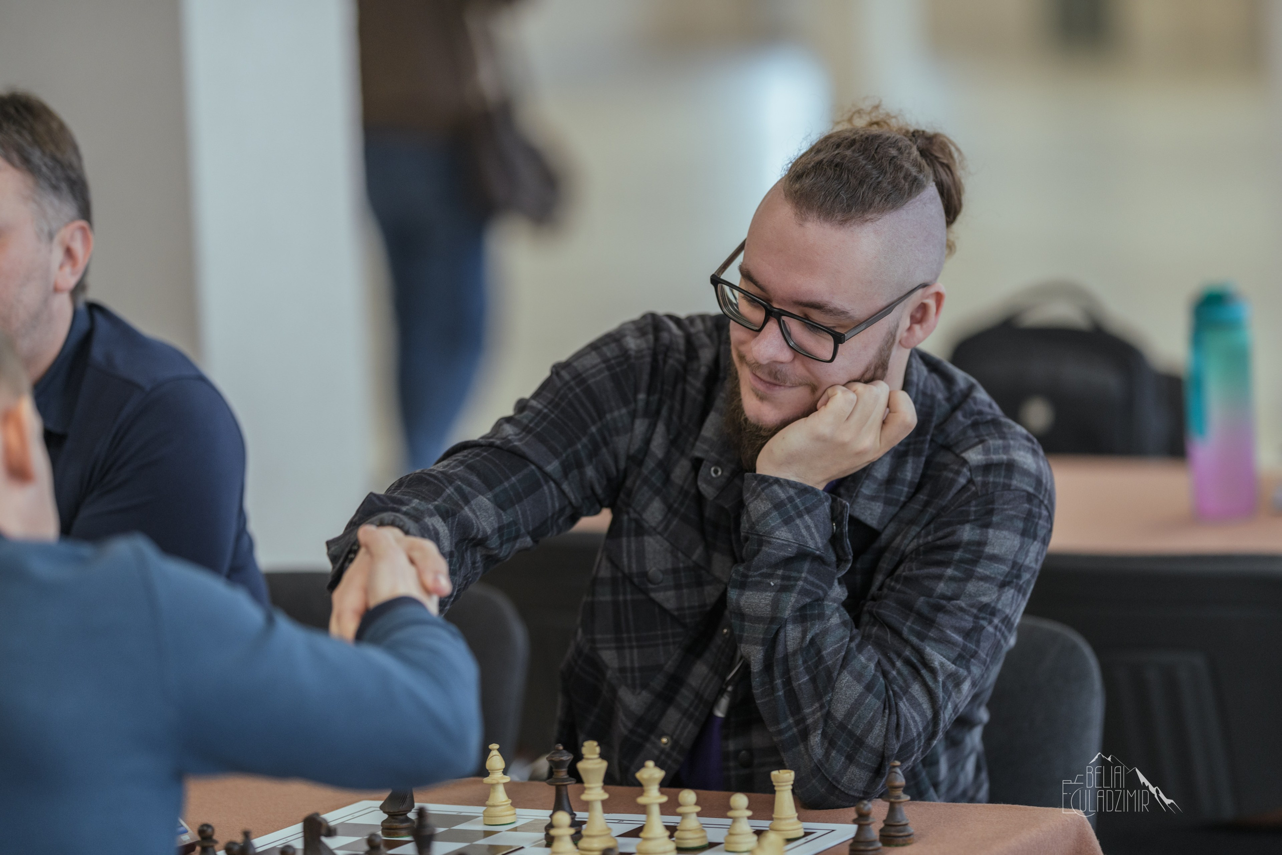 Шахматы на МНПЗ. Репортажный фотограф Владимир Беляй