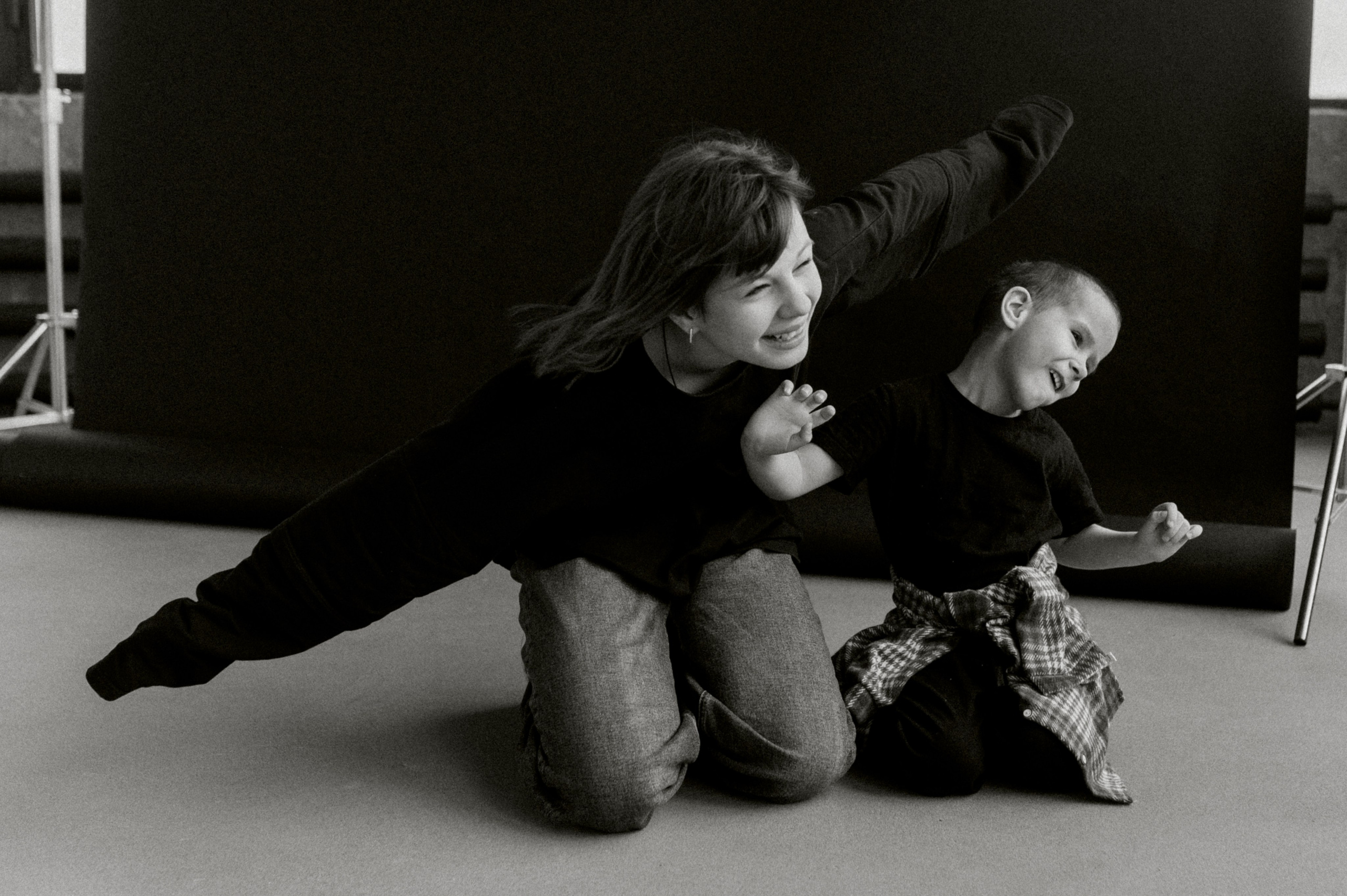 Наташа, Маша и Ванюшка. Фотограф Мария Стрелкова