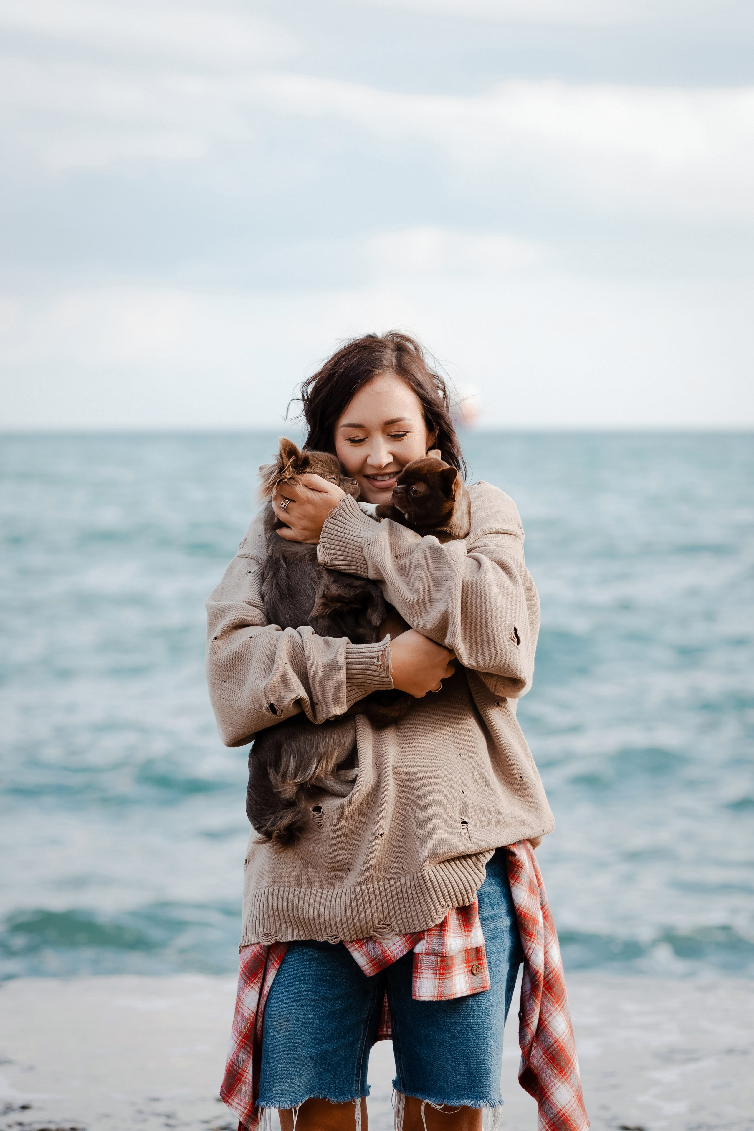 Фотосессия на набережной Ялты. Фотограф-анималист в Краснодаре Маша Мельникова