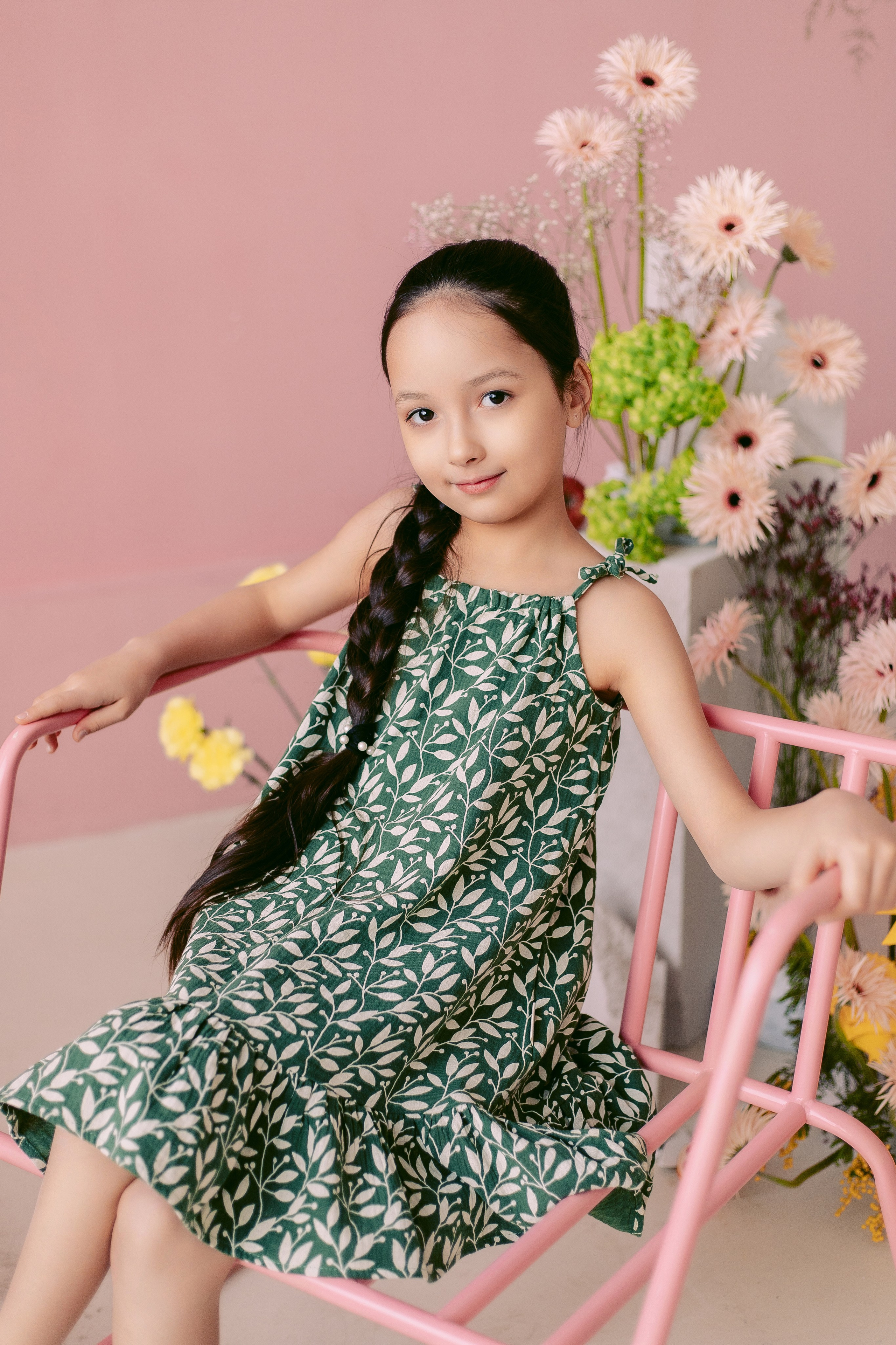 Цветочная фотосессия в фотостудии. Семейная фотосессия. Фотограф в Санкт-Петербурге, Анна Скворцова