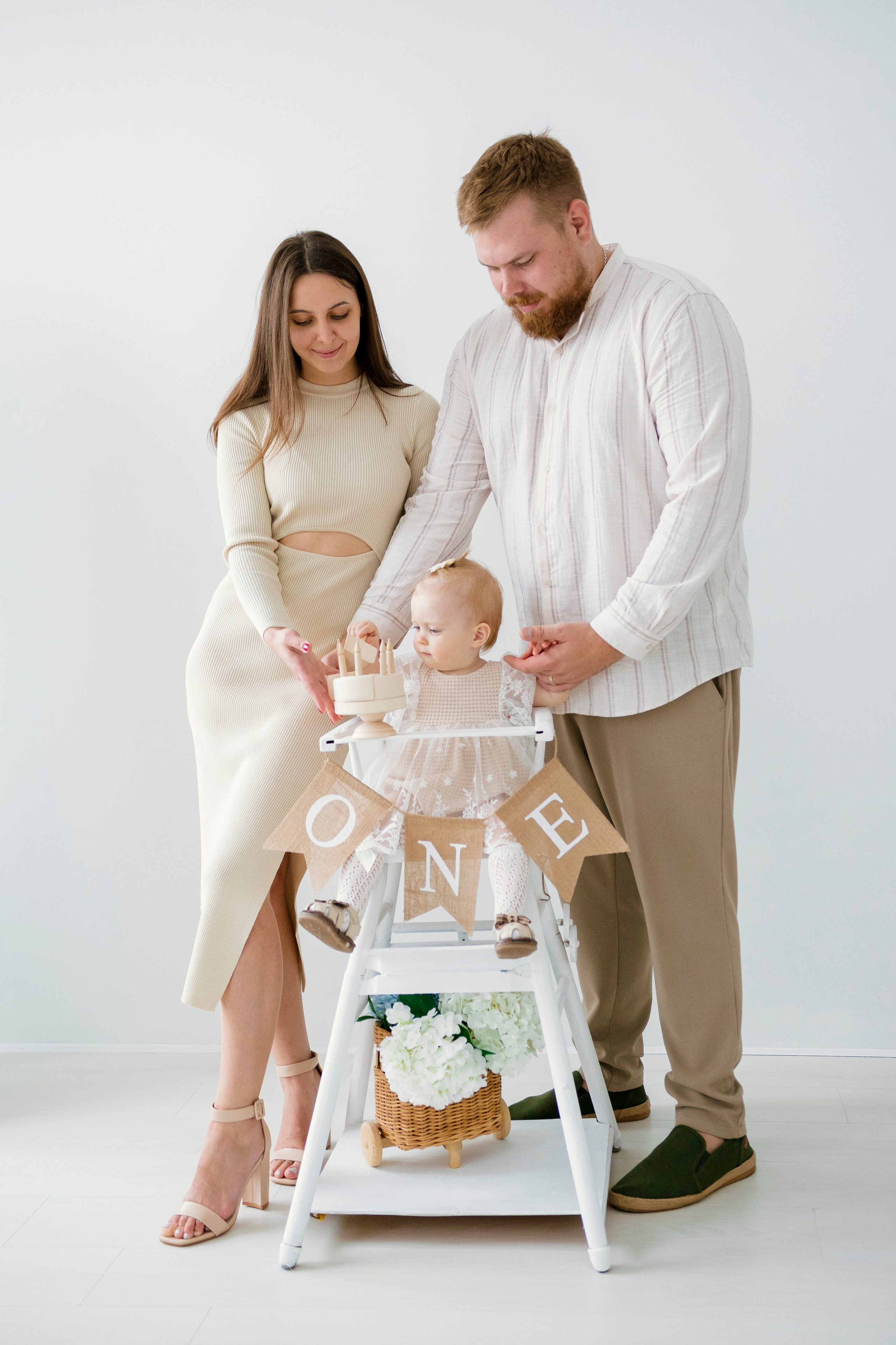 Vasilisa is 1 year old. Портретный фотограф Москва Белогорцев Сергей